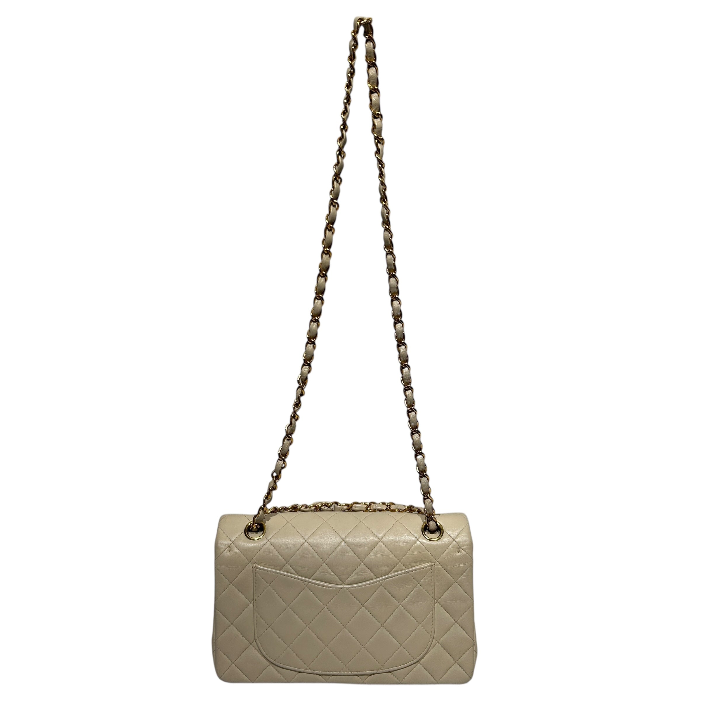 CHANEL/Bag/Leather/CRM/SMALL DOUBLE FLAP BAG view 2