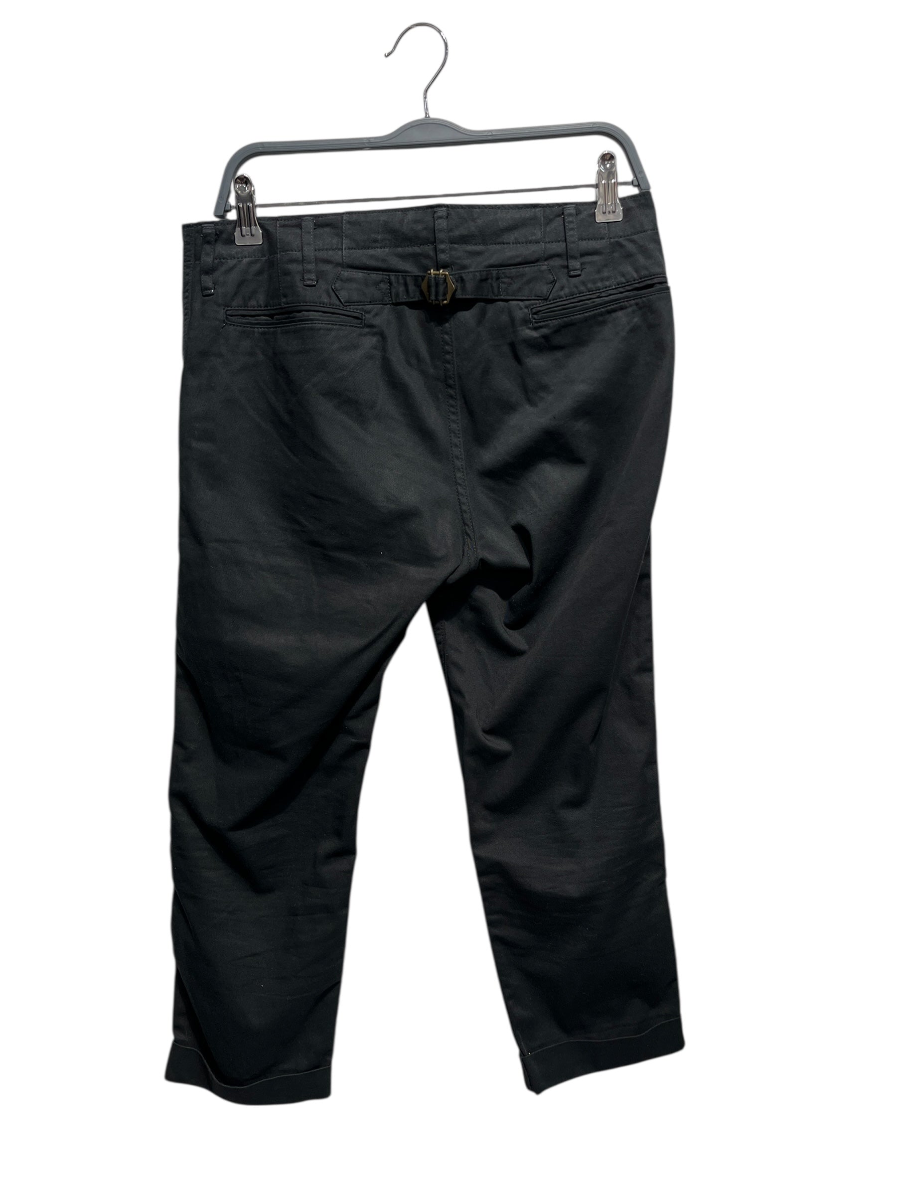 visvim/Cropped Pants/S/Cotton/BLK/ view 2