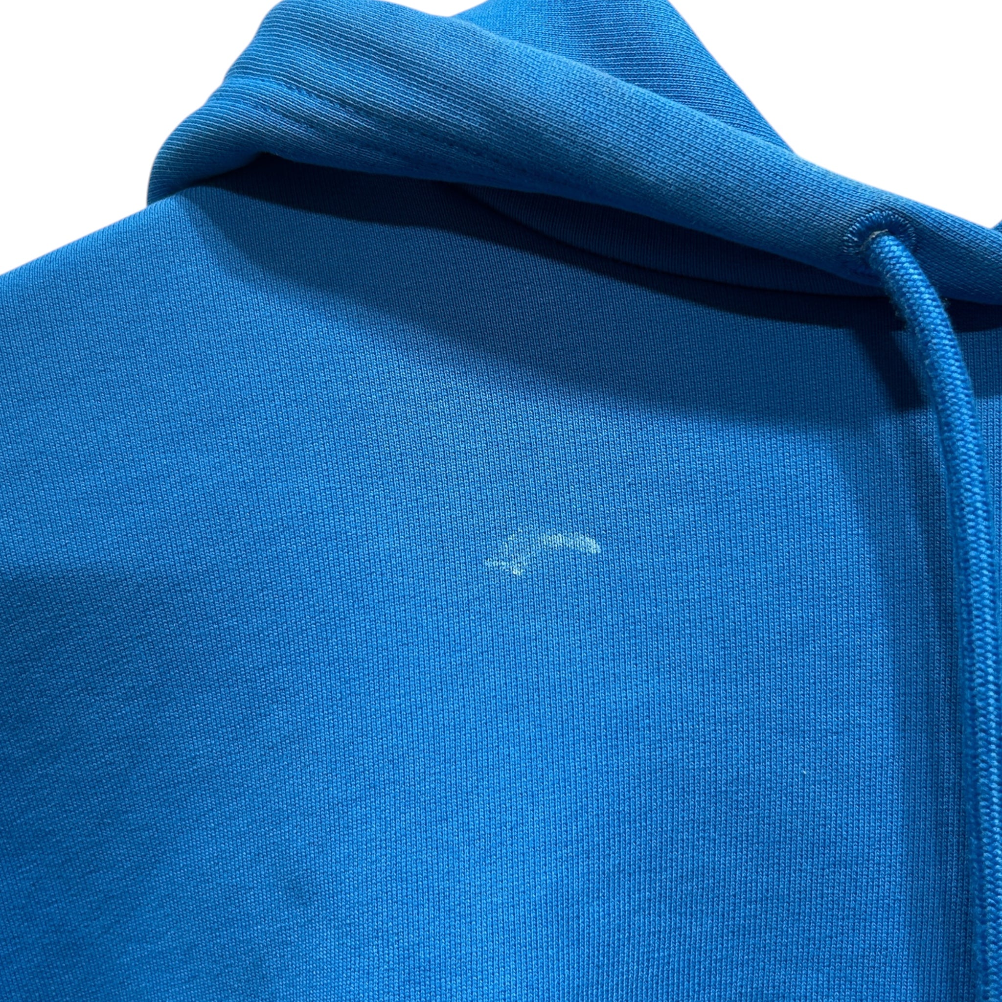 BALENCIAGA/Hoodie/S/Cotton/BLU/LOWERCASE CHEST LOGO view 3
