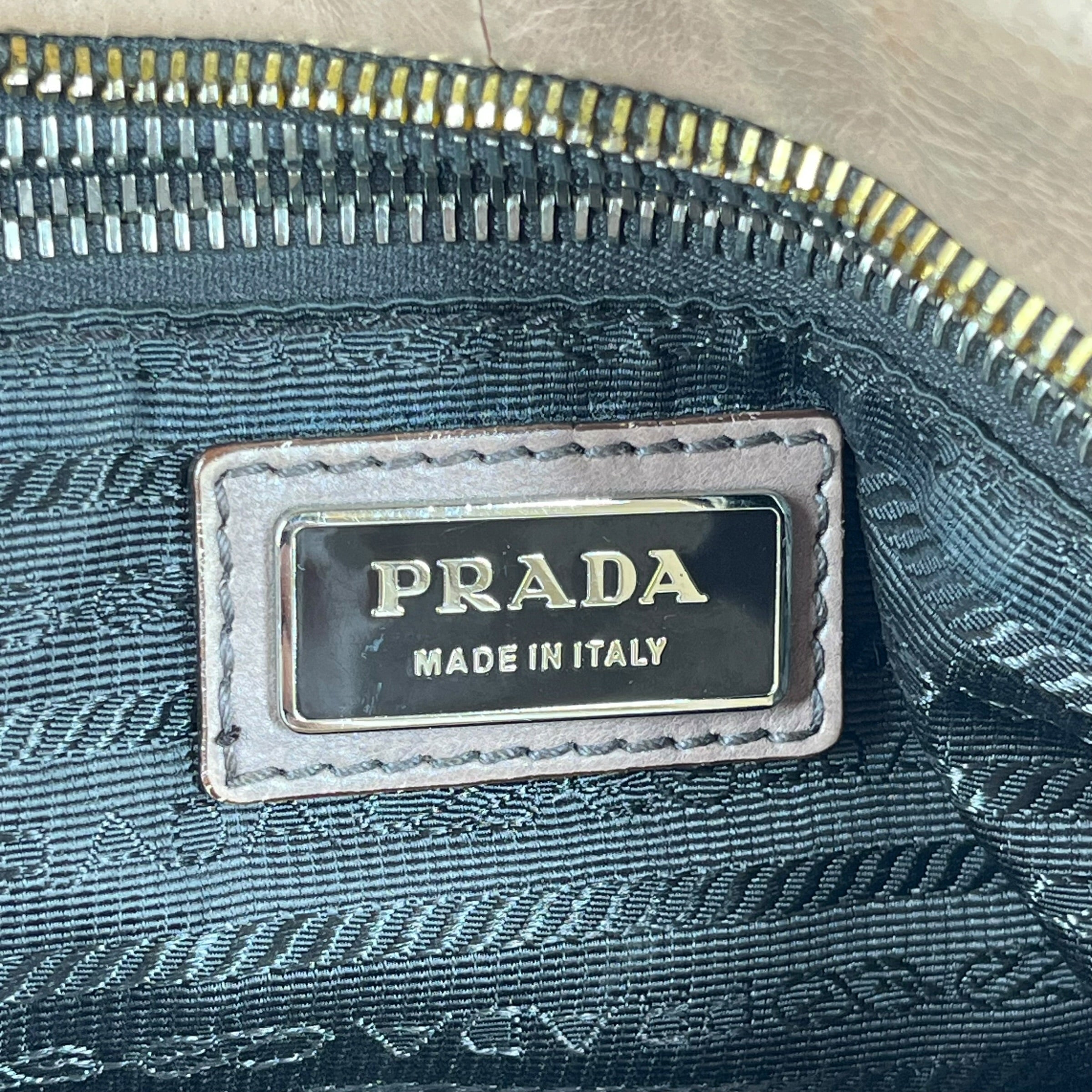 PRADA/Bag/Leather/BRW/OMBRE ZIPPER BAG view 7