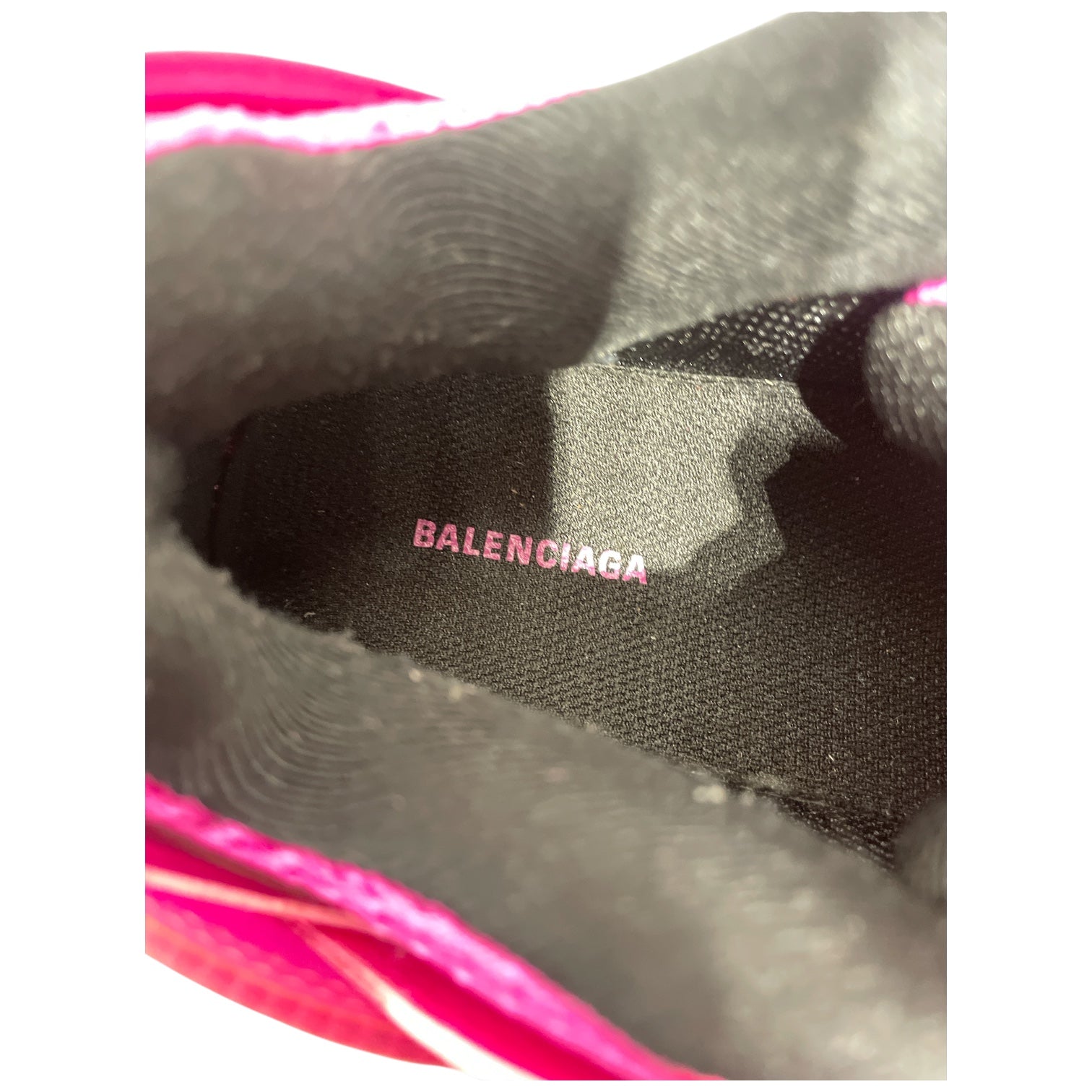 BALENCIAGA/Low-Sneakers/US 7/PNK/Track Clear Sole view 3