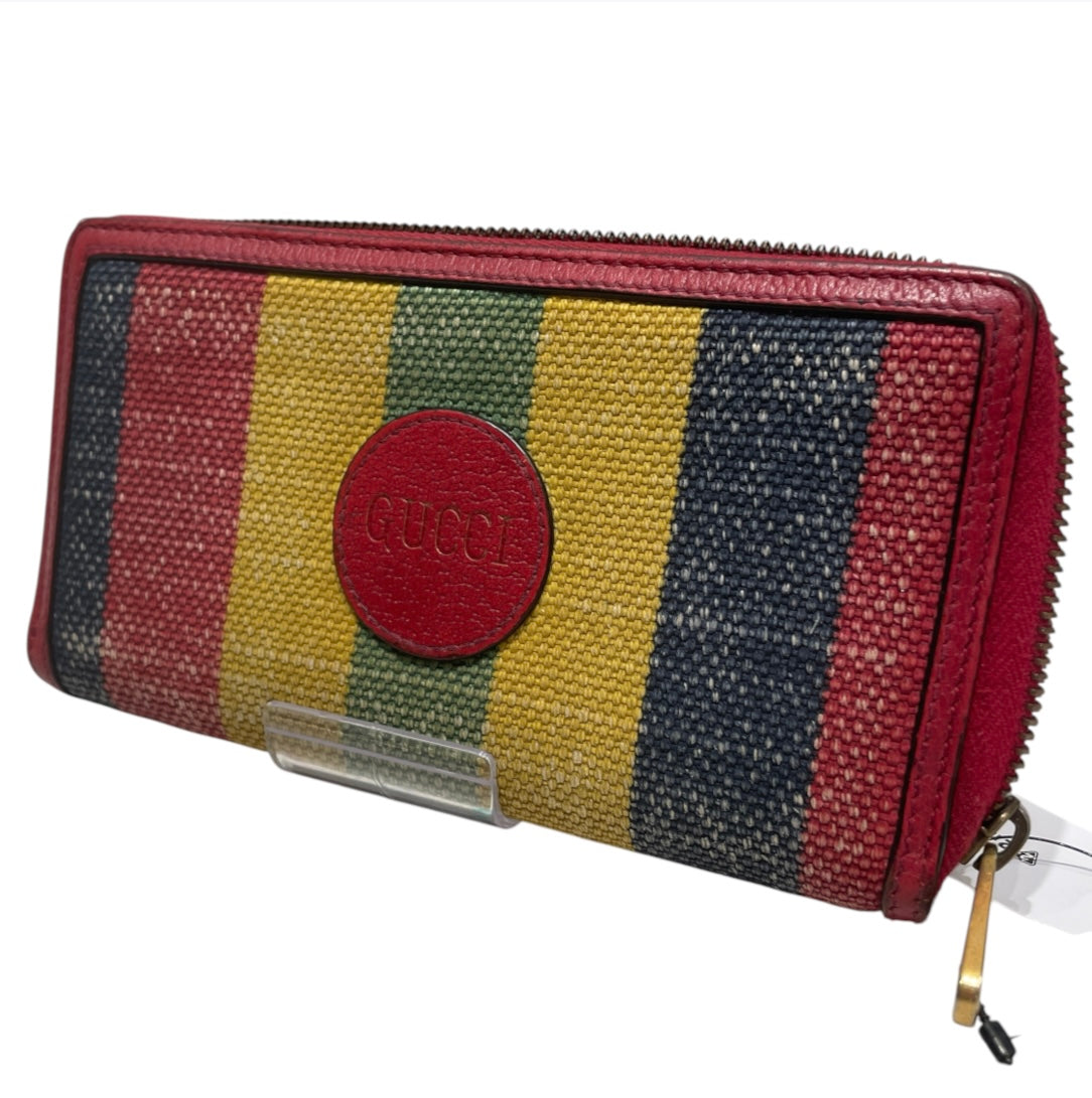 GUCCI/Long Wallet/Stripe/Cotton/MLT/L's/rainbow view 1