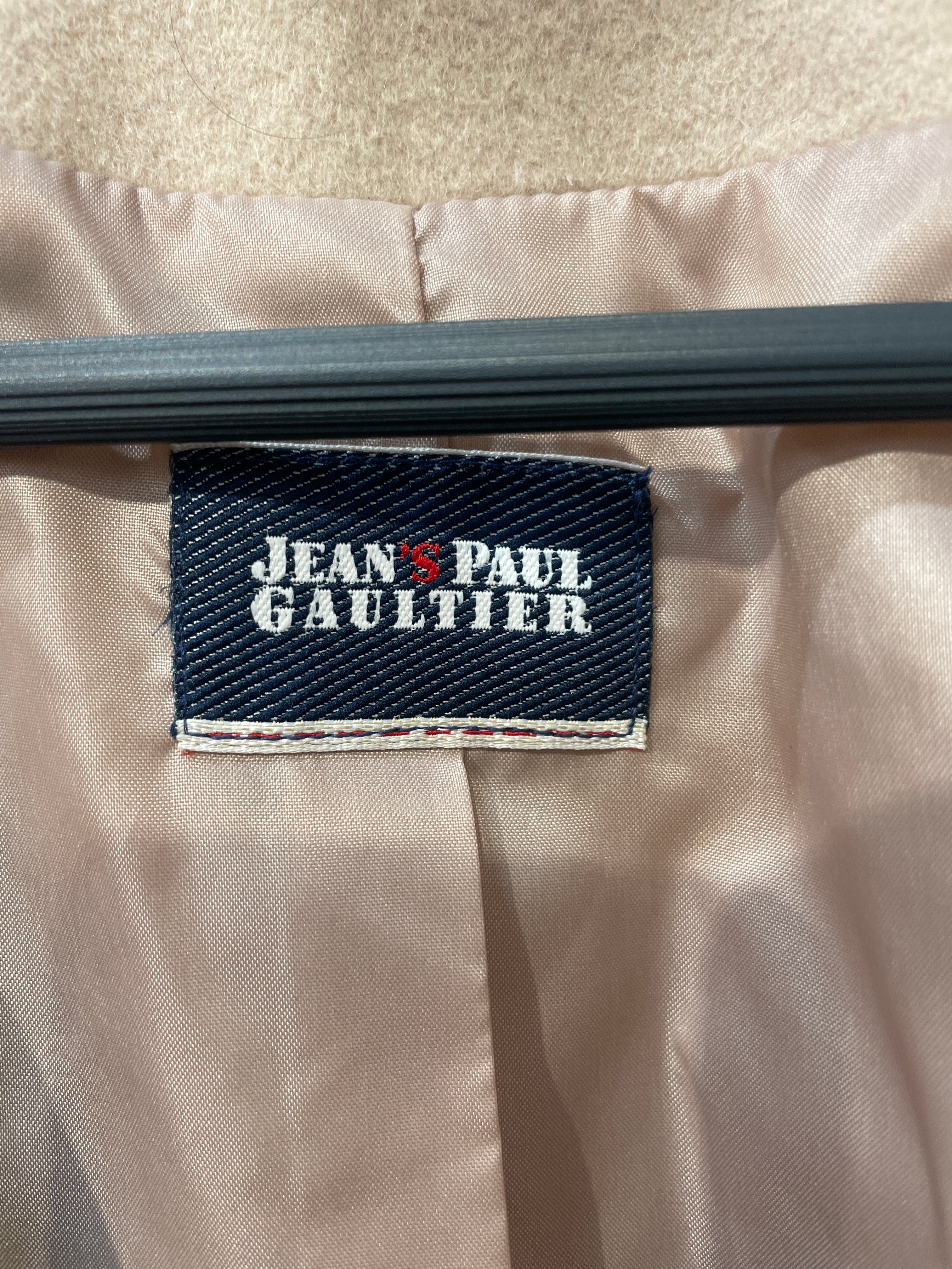 Jean Paul Gaultier/Jacket/42/Wool/BEG/Single Breasted/sailor collar 1990s vintage view 3