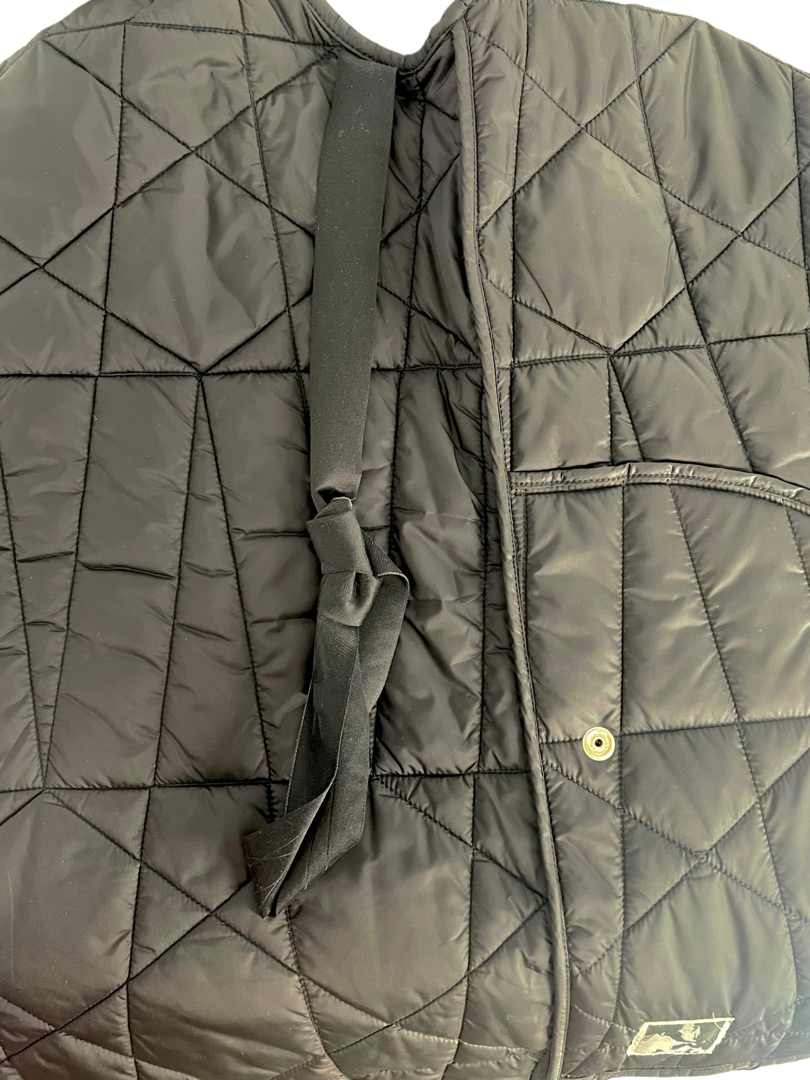 RICK OWENS DRKSHDW/Puffer Vest/L/Nylon/BLK/DRKSHDW QUILTED LINER VEST view 5