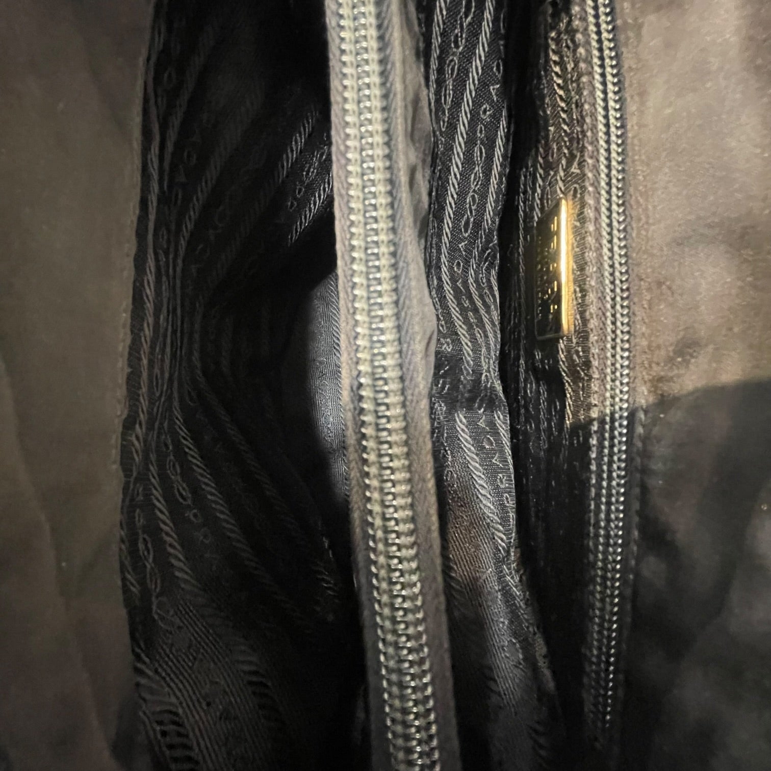 PRADA/Bag/Nylon/BLK/Tessuto view 6
