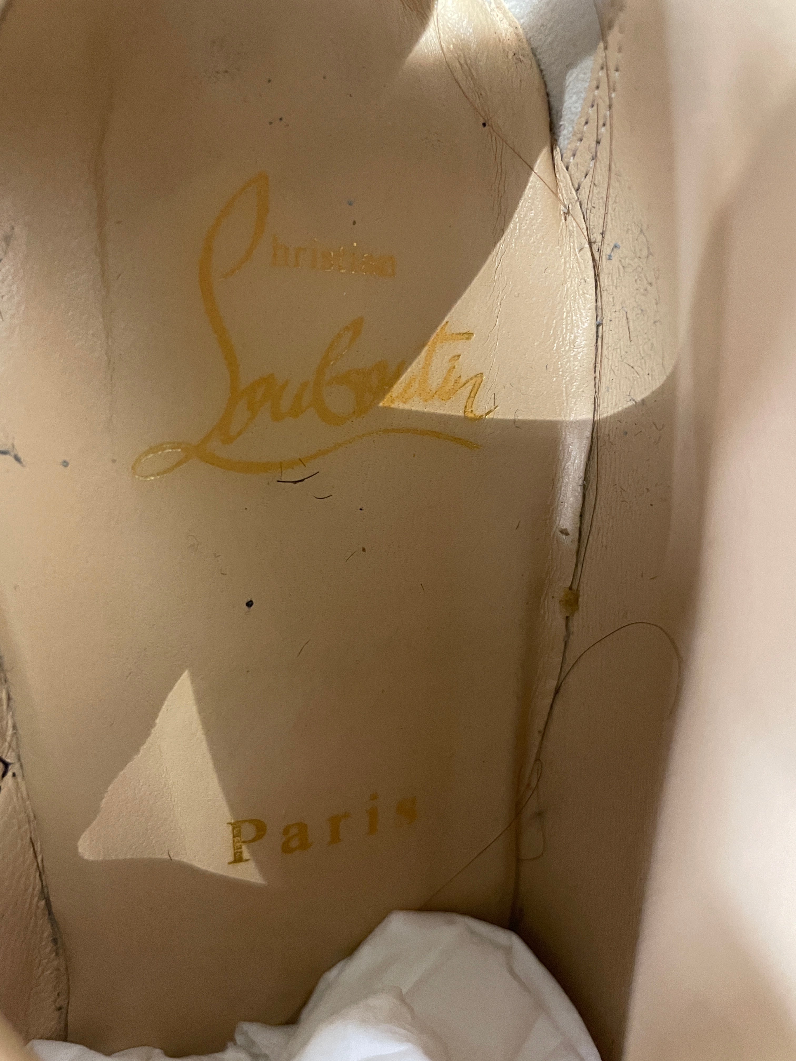 Christian Louboutin/Heels/EU 39.5/Iridescent/Nylon/MLT/ view 3