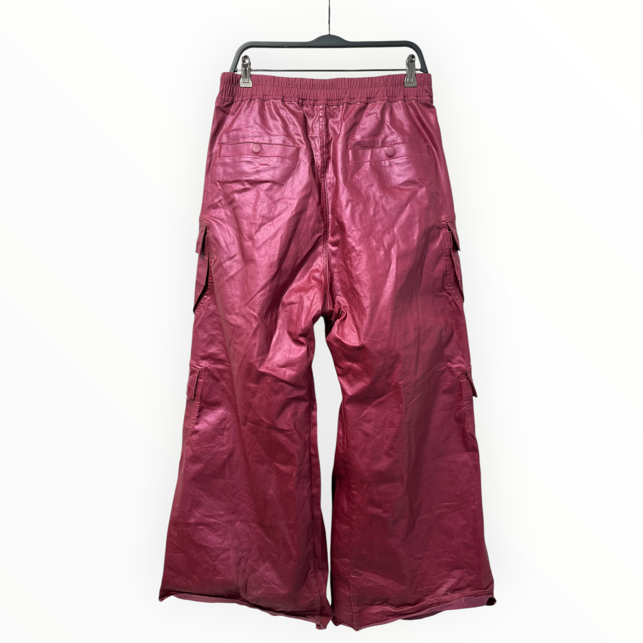 Rick Owens/Straight Pants/40/Cotton/PNK/Low-rise/CARGOBELAS view 2