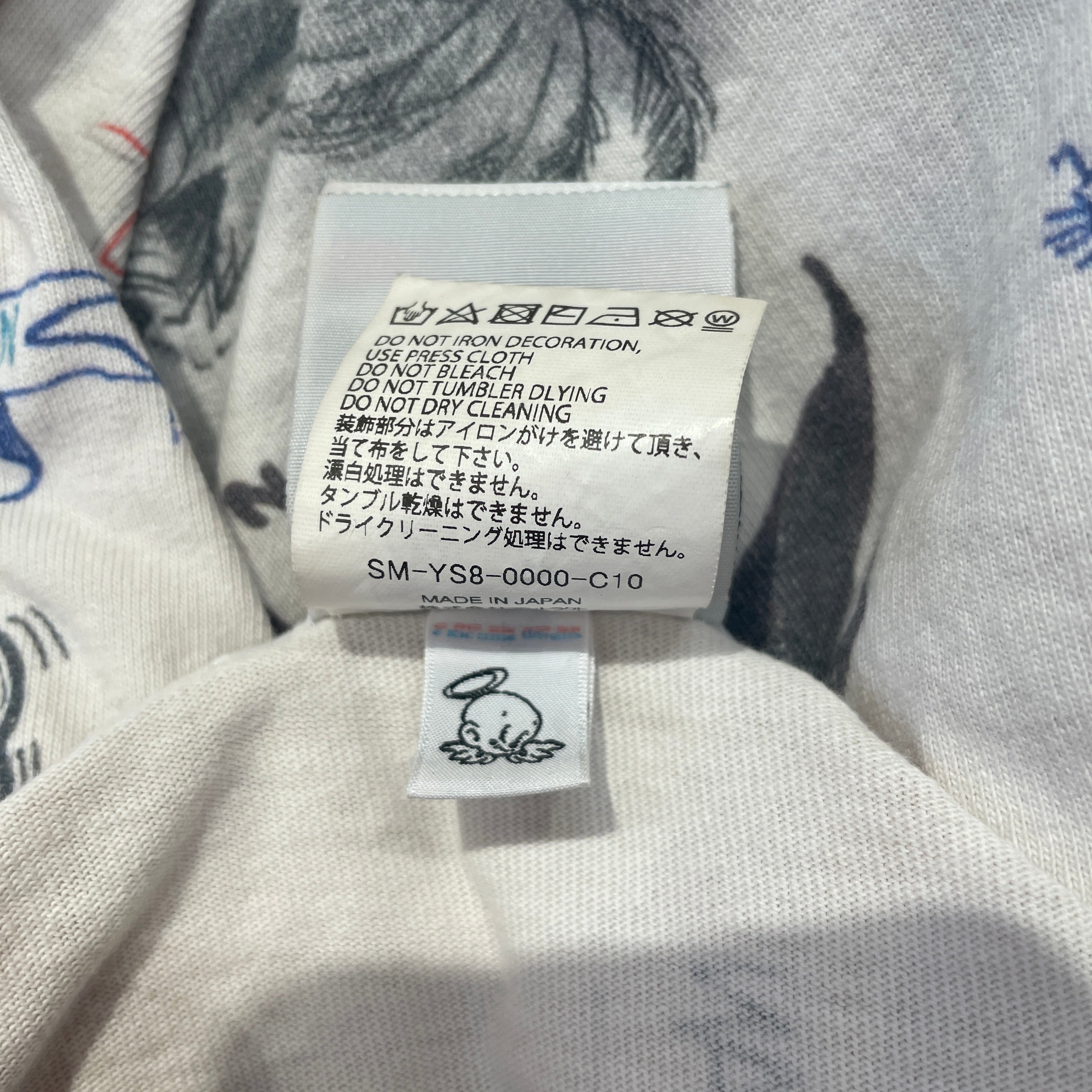 SAINT MICHAEL/BORN X RAISED/LS T-Shirt/OS/Cotton/MLT/All Over Print/ view 3