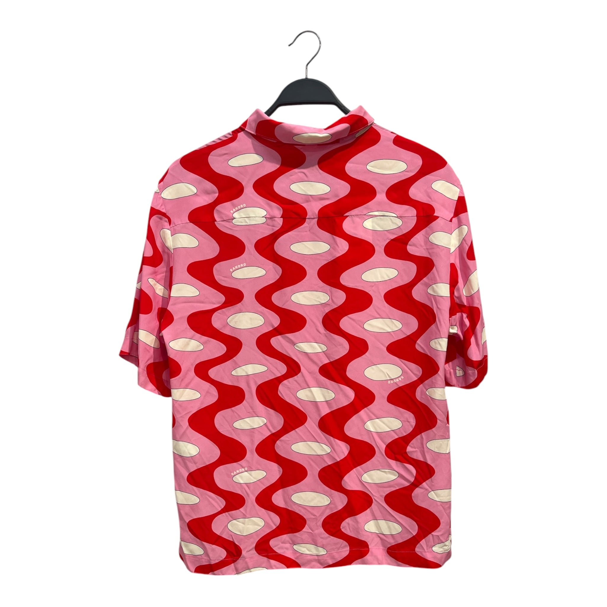 sandro/SS Shirt/XXL/PNK/Dress/All Over Print/ VISCOSE view 2