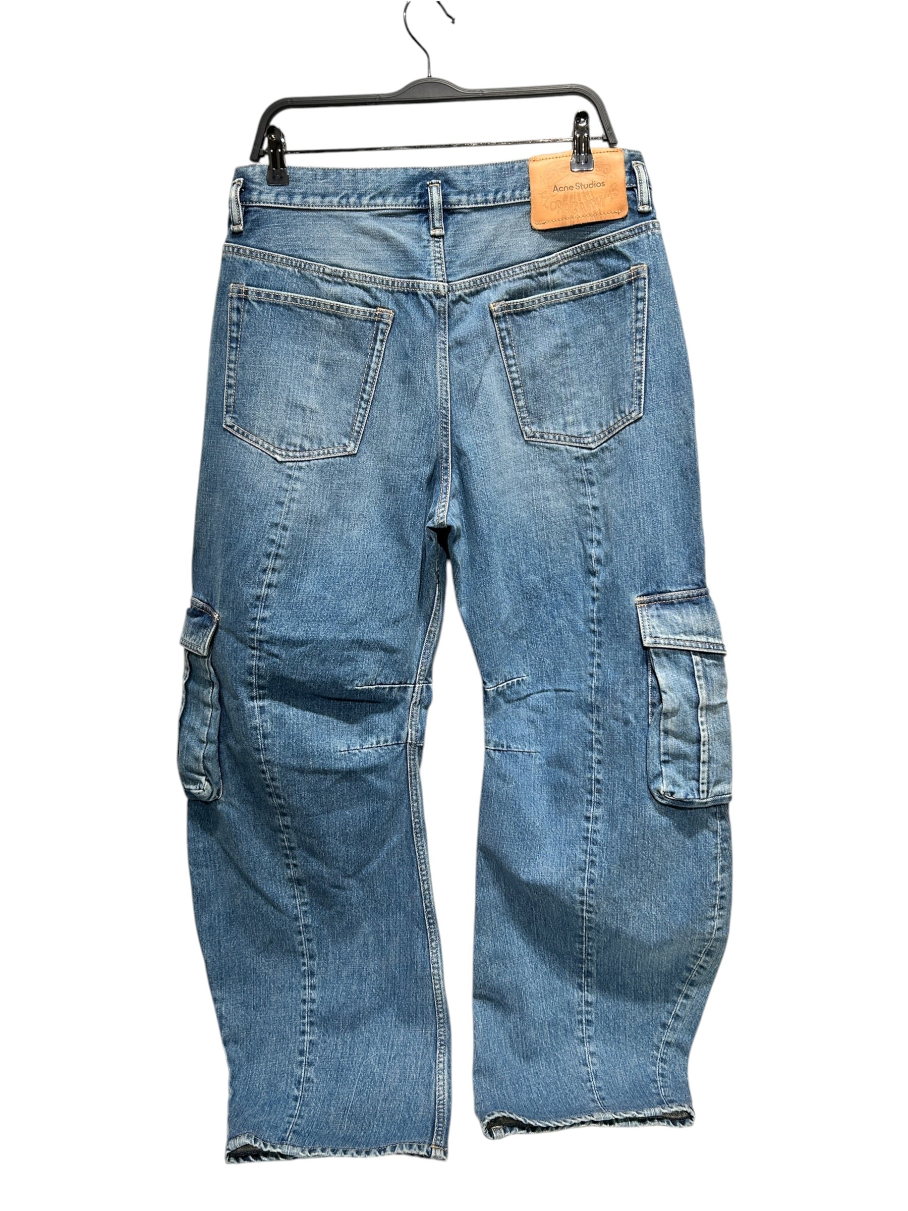Acne Studios/Pants/34/Denim/BLU/LEFT THIGH CARGO POCKET view 2