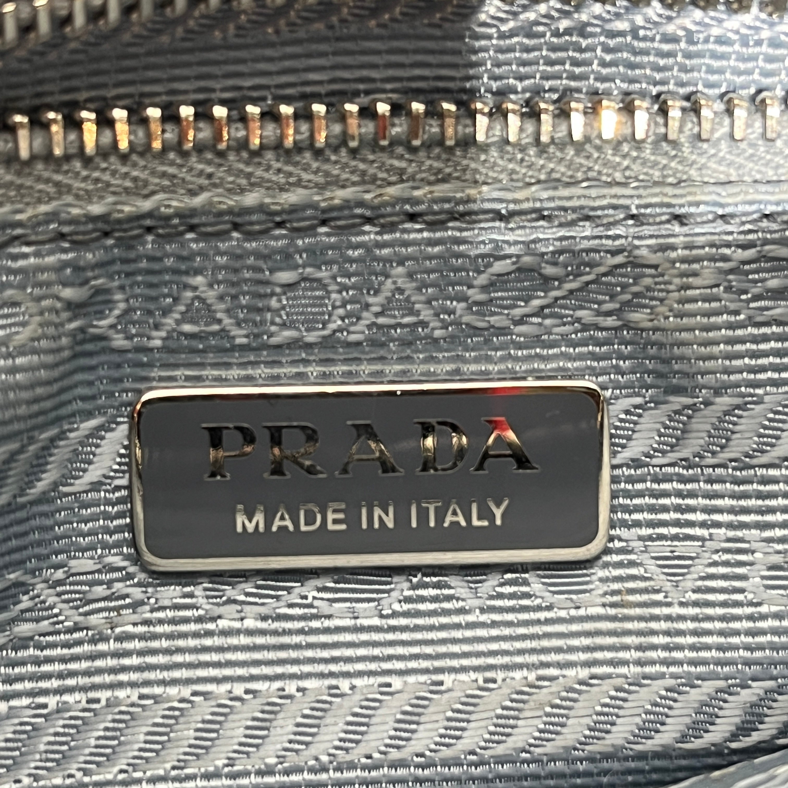 PRADA/Hand Bag/Leather/BLK/CALF HANDBAG view 7