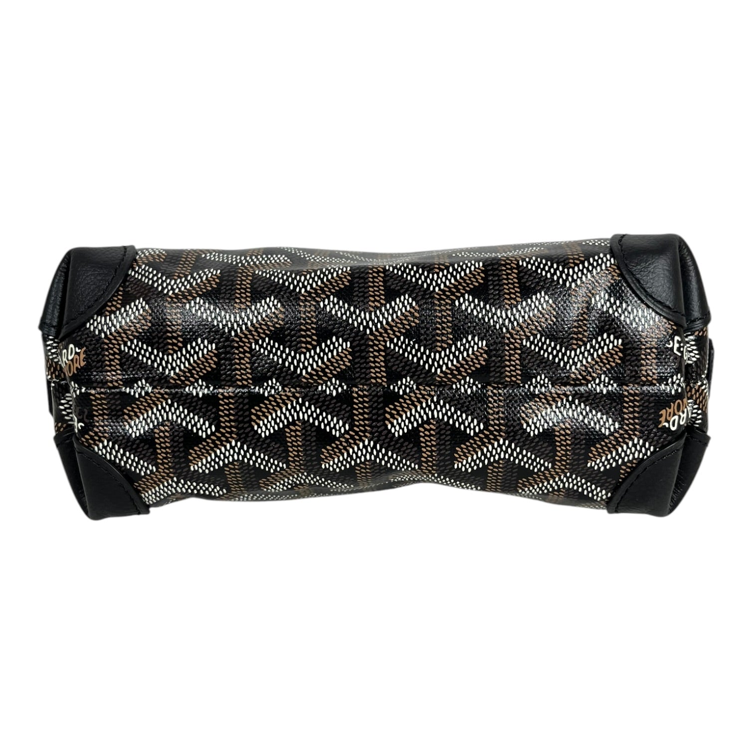 GOYARD/Pouch/Monogram/Leather/BRW/VENDONE TOILETRY BAG view 3