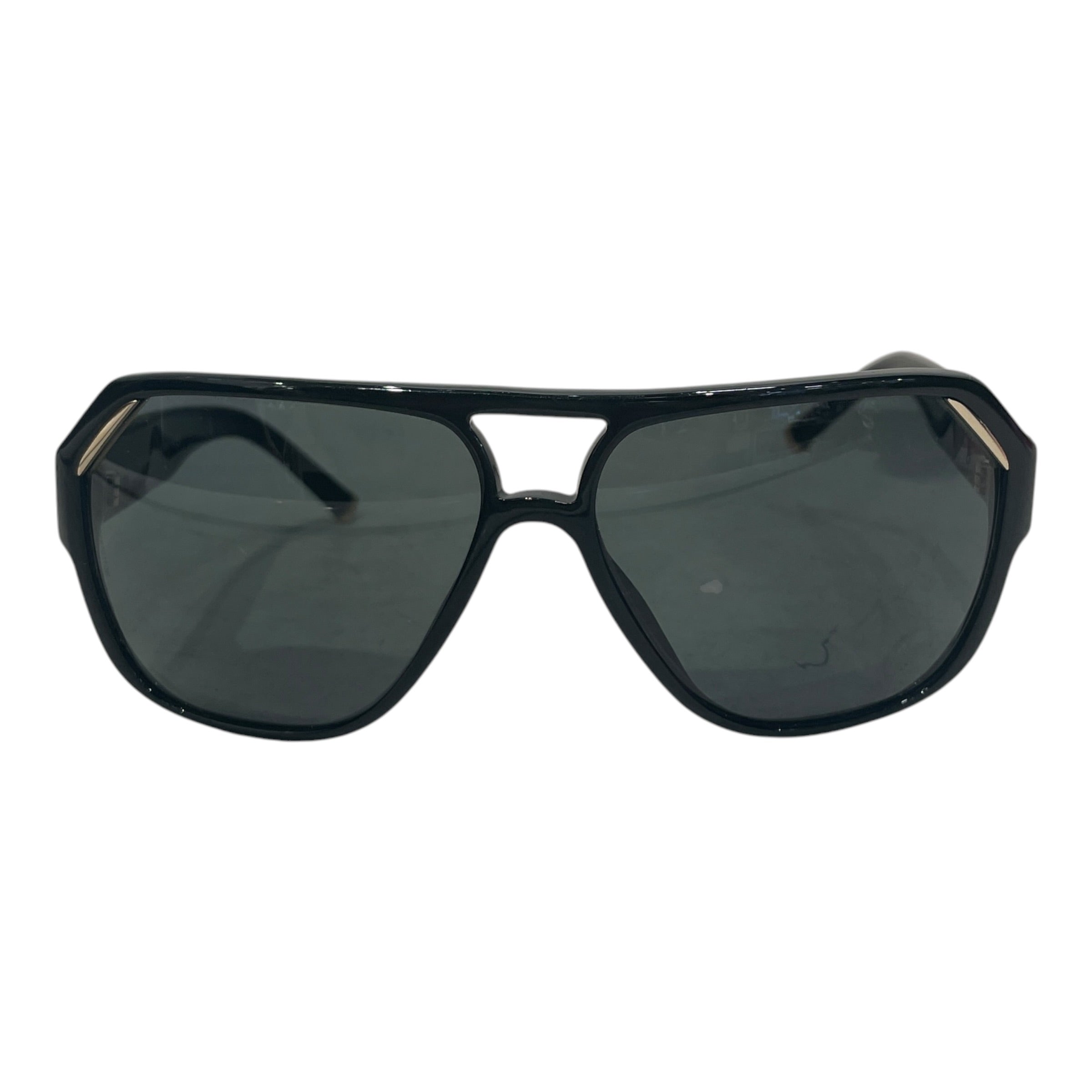 DOLCE&GABBANA/Sunglasses/Plastic/BLK/M's/DG4138 AVIATOR GLD ACCENT view 1