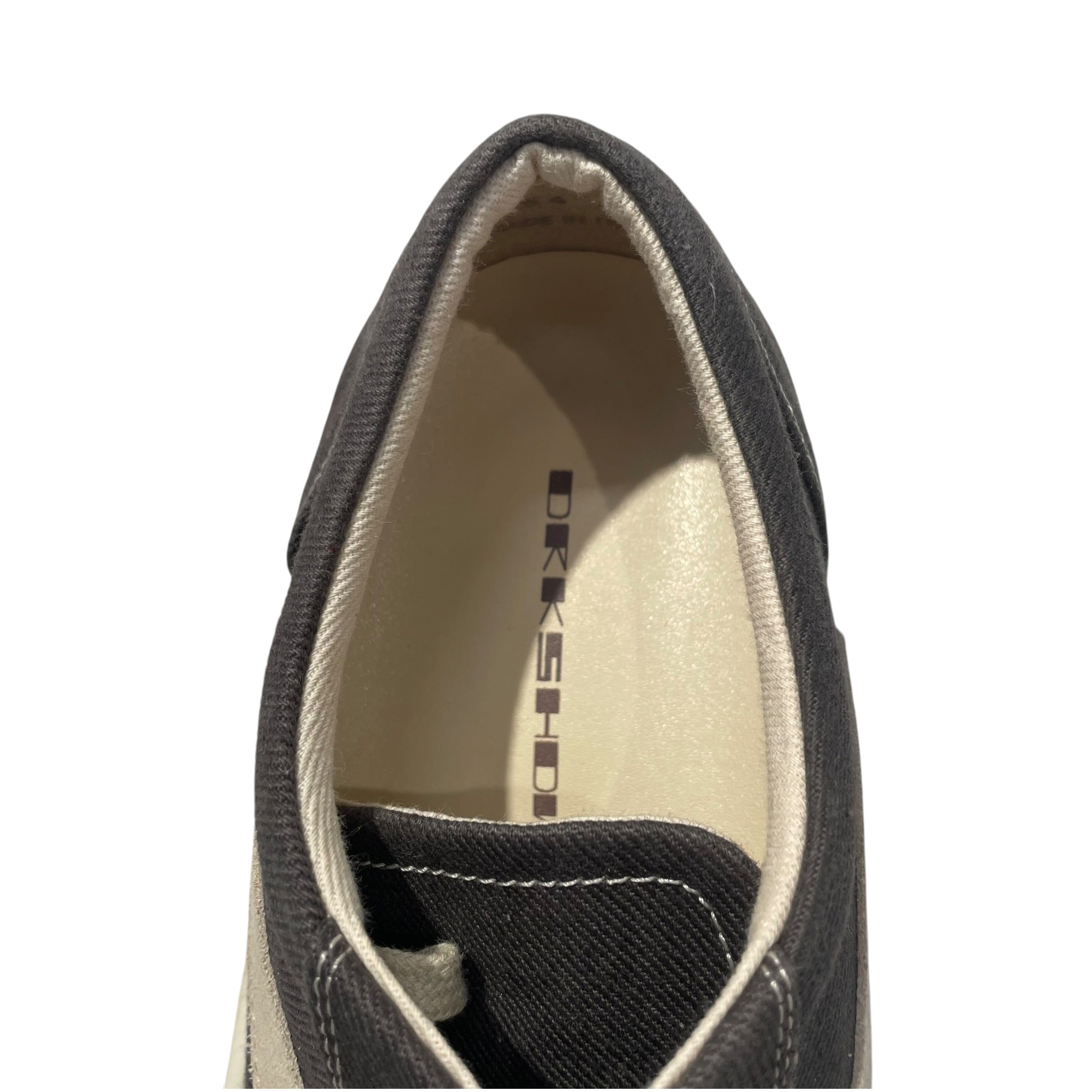 Rick Owens/Low-Sneakers/EU 45/Cotton/GRY/ view 3
