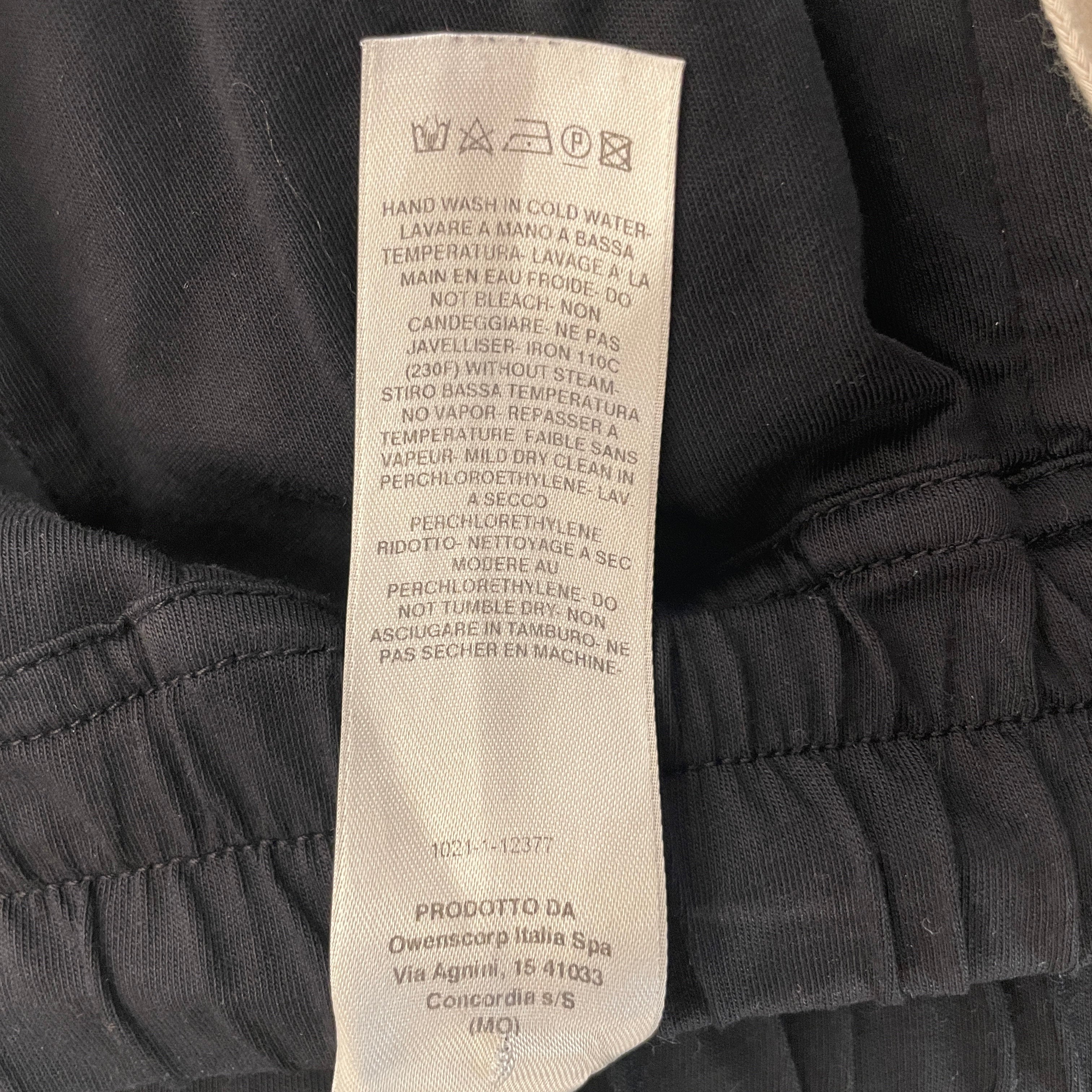 Rick Owens/Pants/S/Cotton/BLK/Easy Pusher Pants view 3