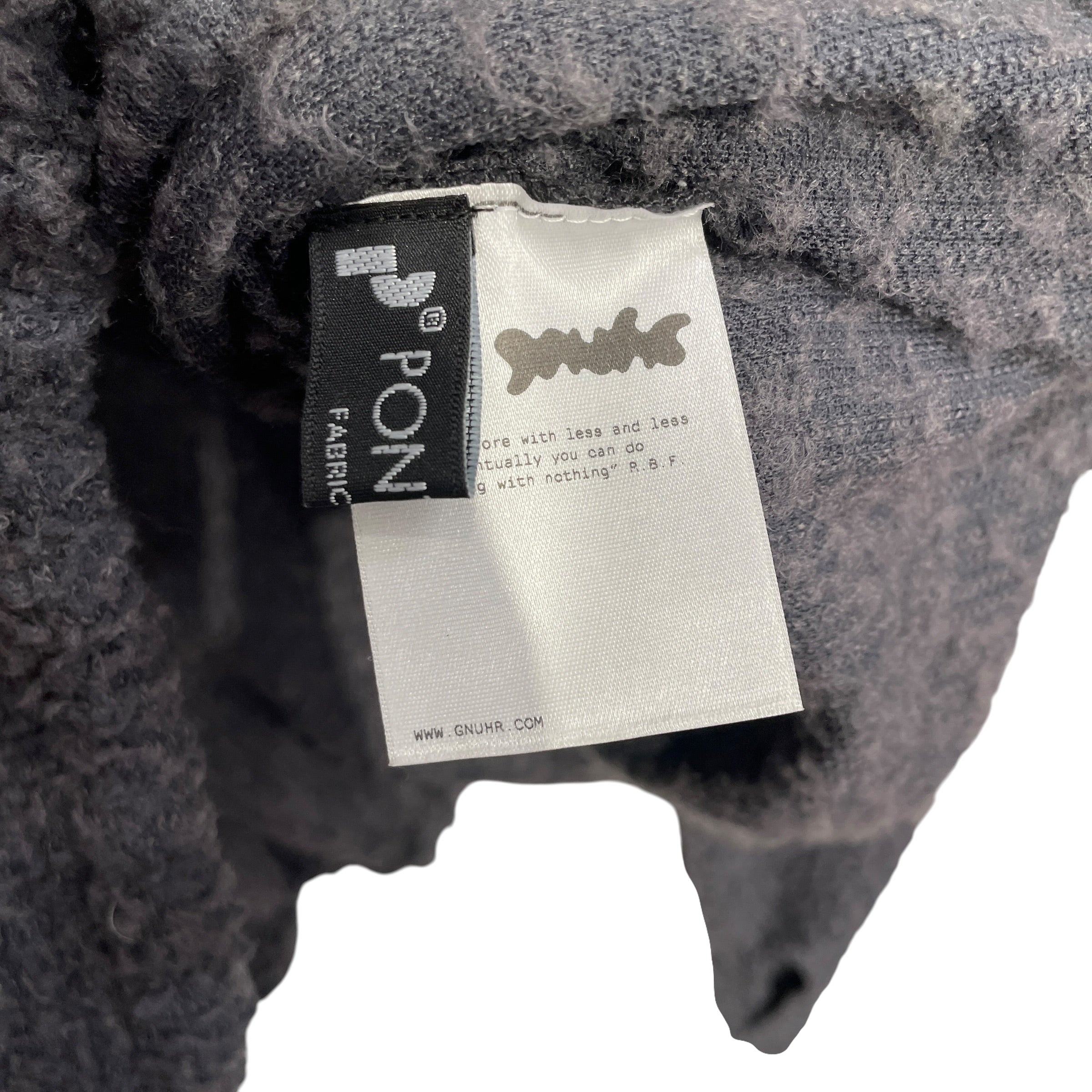 GNUHR/Hoodie/5/Wool/GRY/MOCKNECK view 4