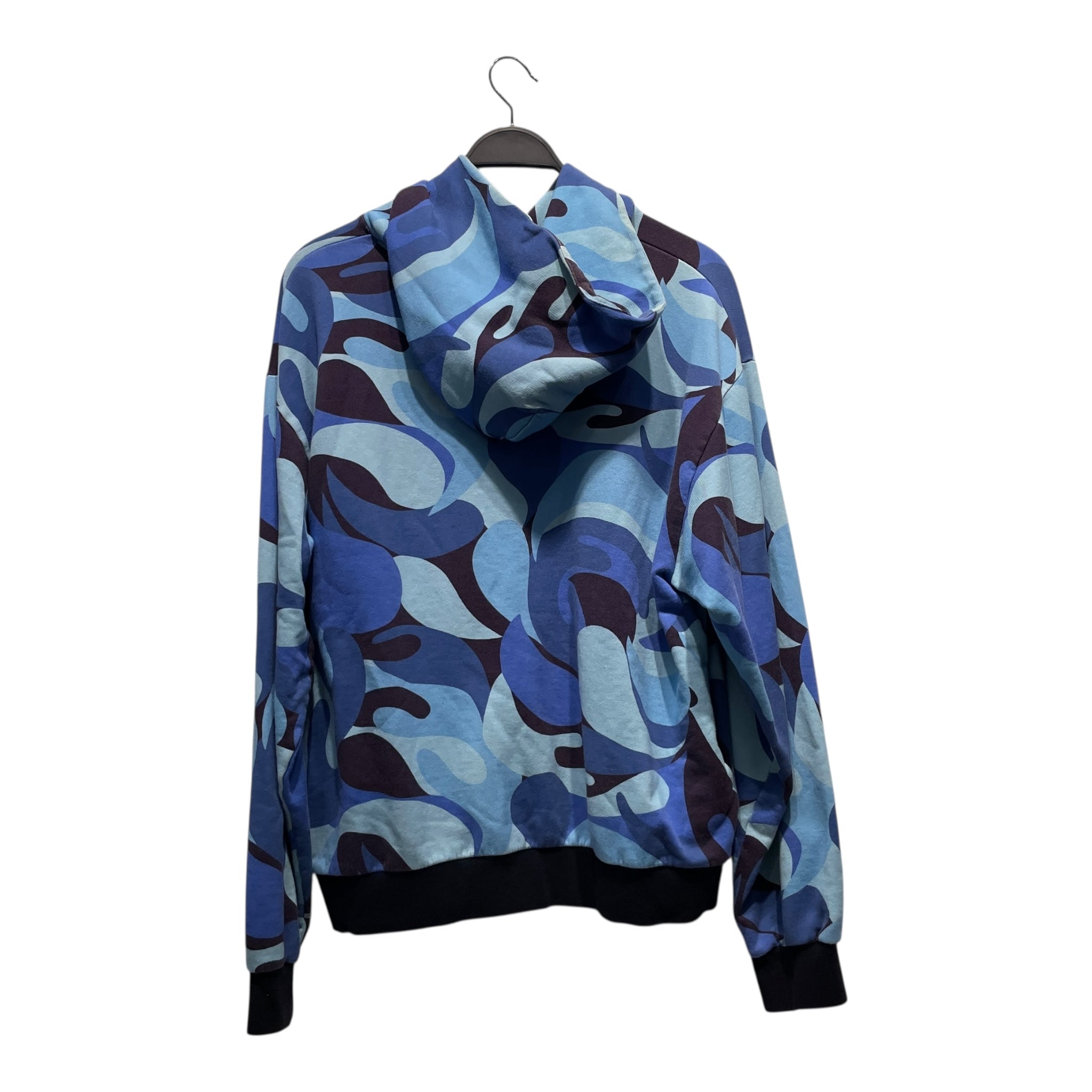 MARNI/Hoodie/46/Camouflage/Cotton/BLU/ view 2