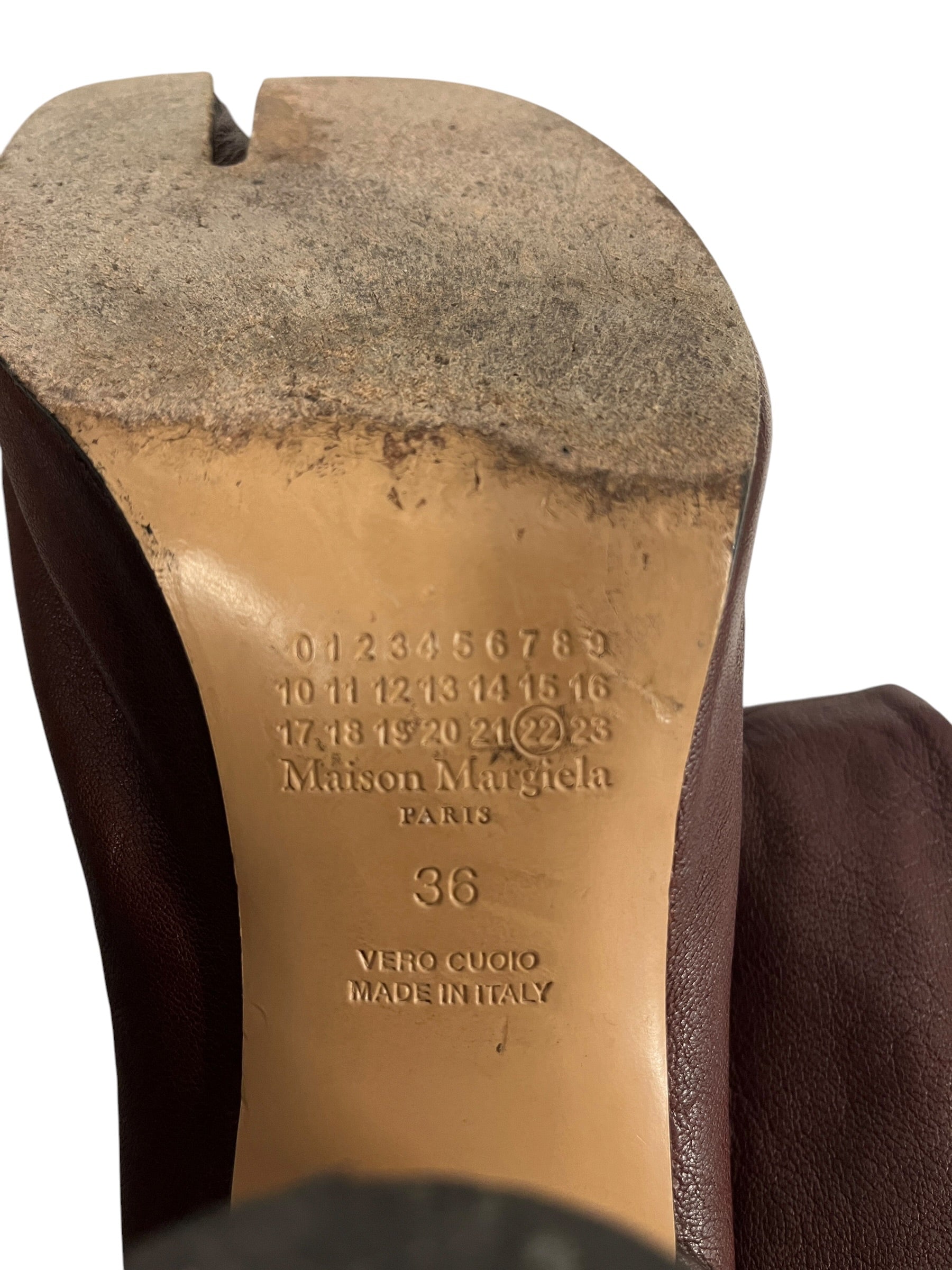 Maison Margiela/Boots/EU 38/Leather/BRW/ view 3