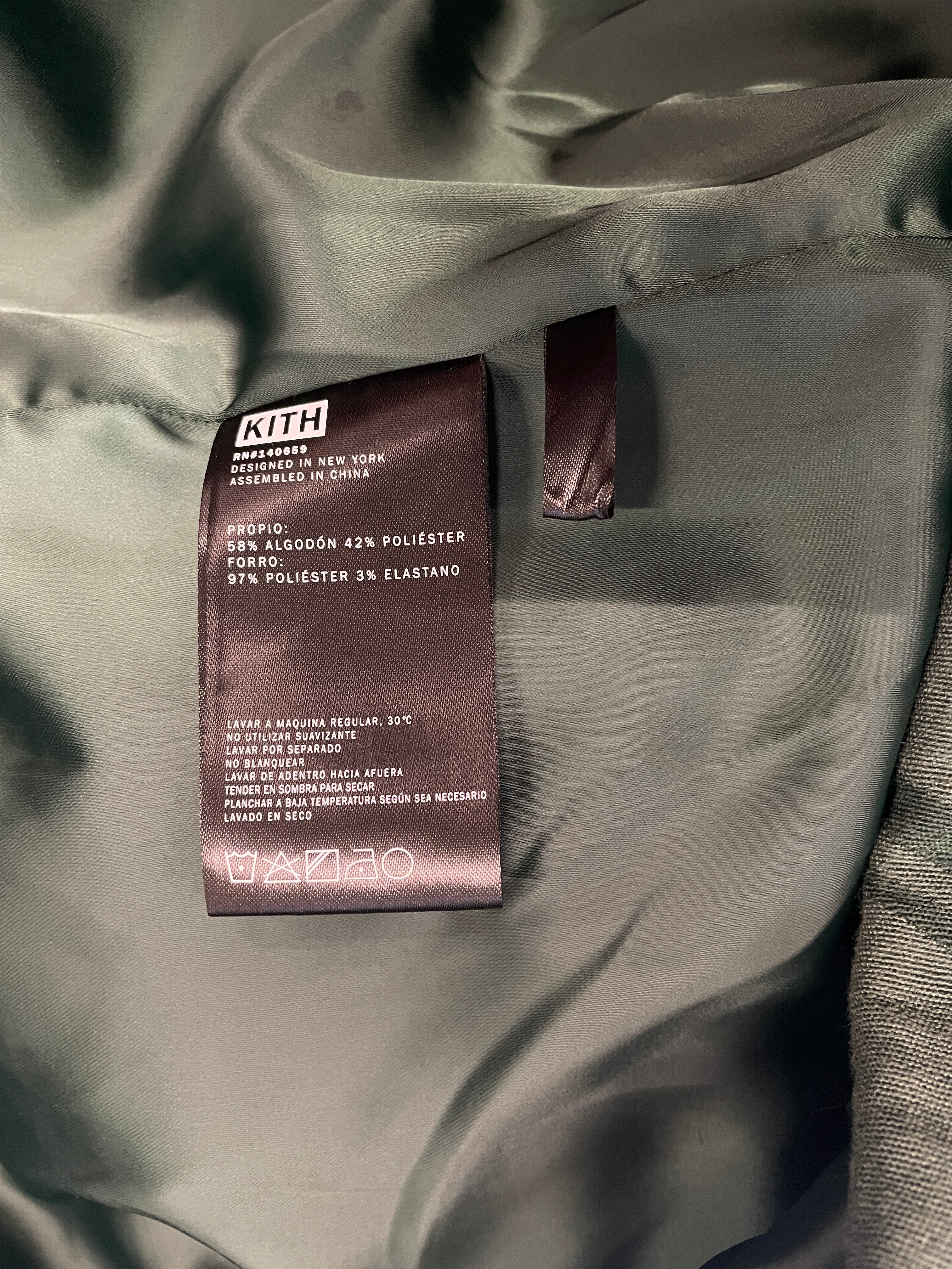 KITH/Jacket/M/Cotton/GRN/BMW COLLARED JCKT view 6
