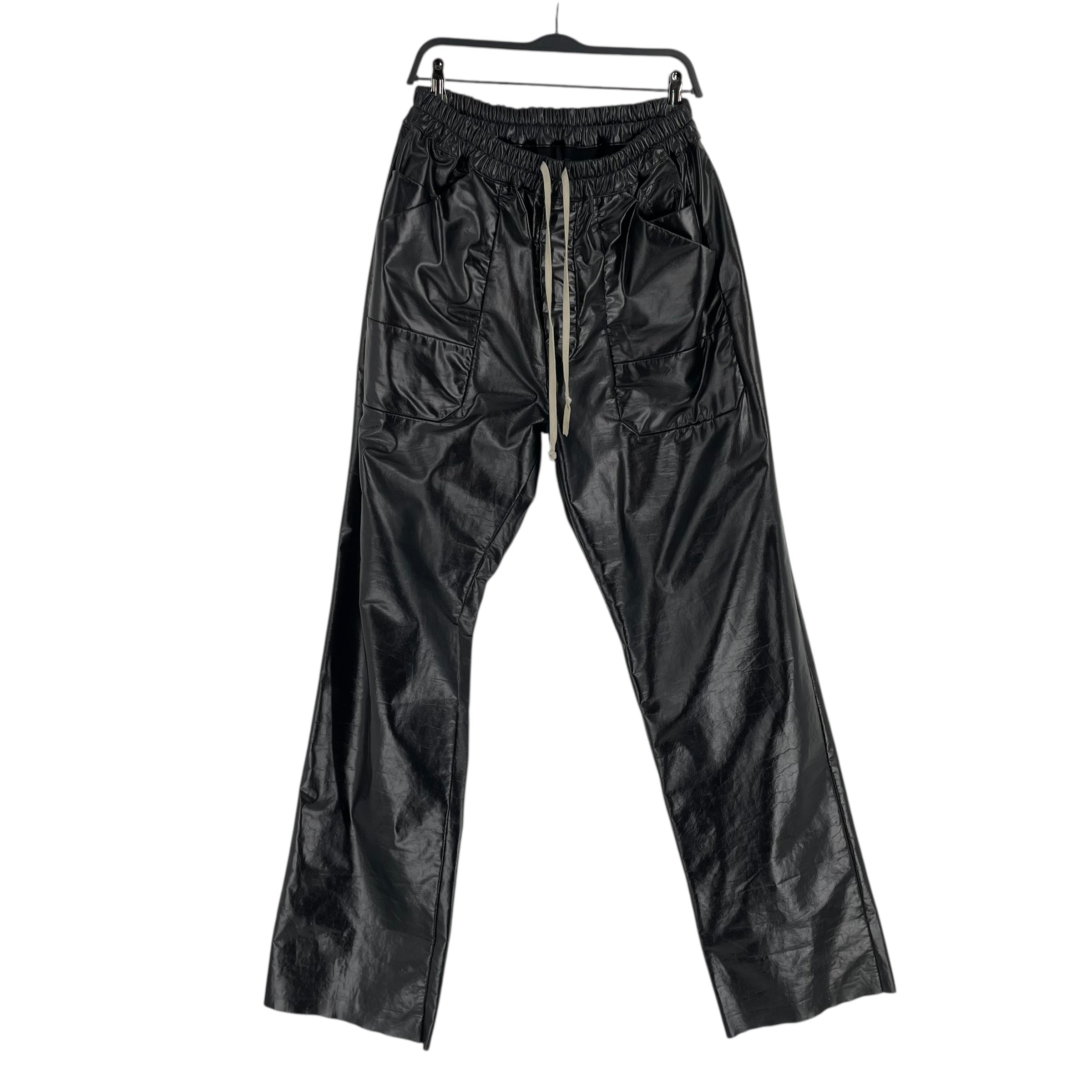 Rick Owens/Pants/XS/Faux Leather/BLK/ view 1