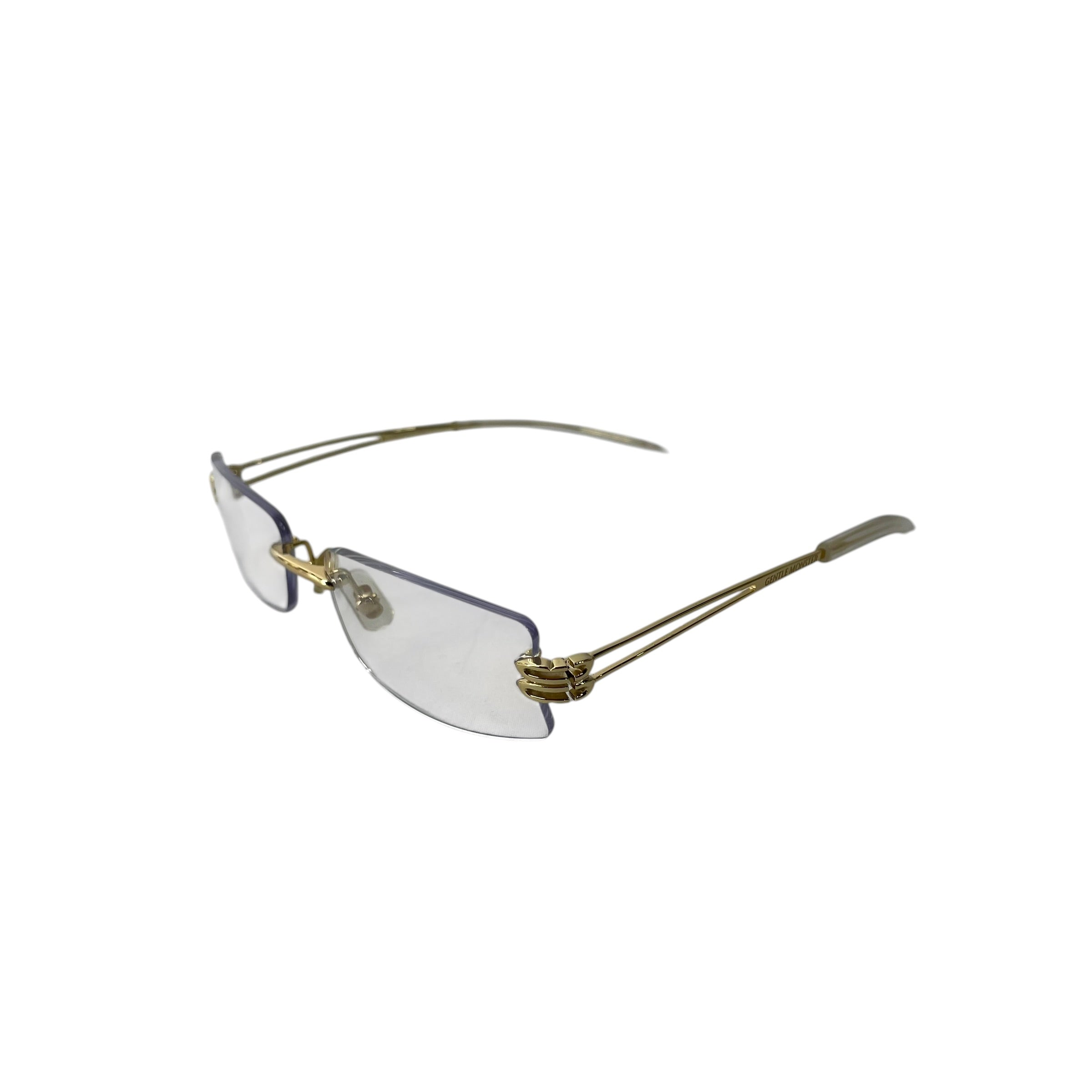 GENTLE MONSTER/Glasses/Wood/GLD/Rimless/L's/CLEAR/ B.B.B. view 2