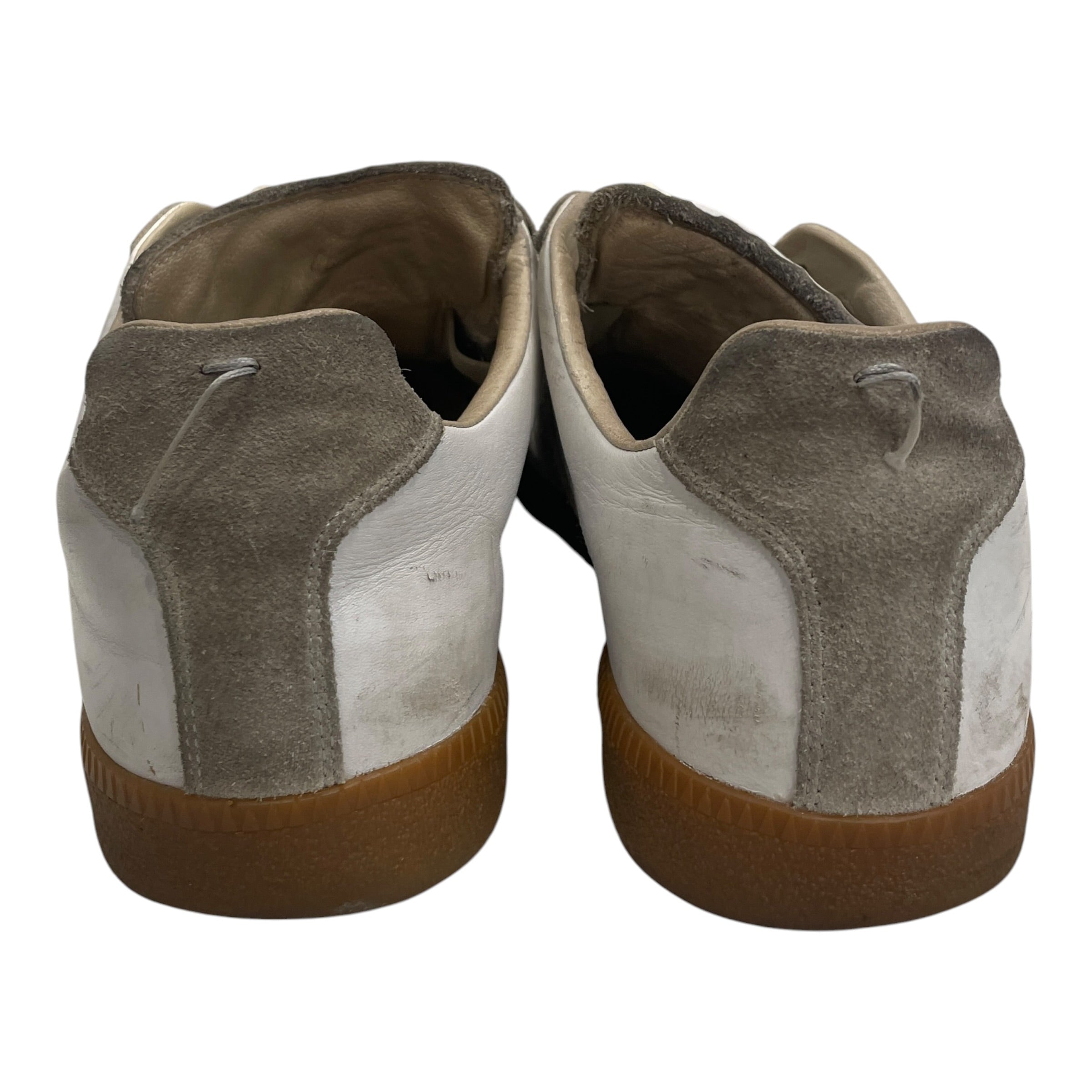 Maison Margiela/Low-Sneakers/EU 44/Leather/CRM/replica view 3
