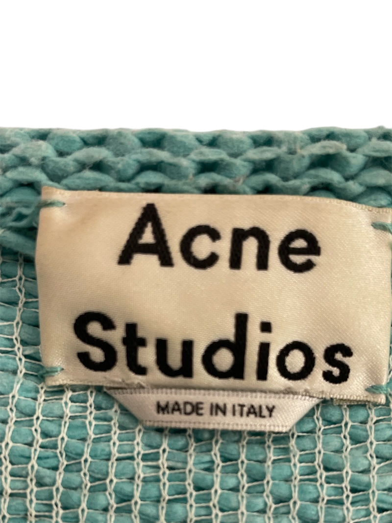 Acne Studios/Heavy Sweater/S/Wool/BLU/Oversize/