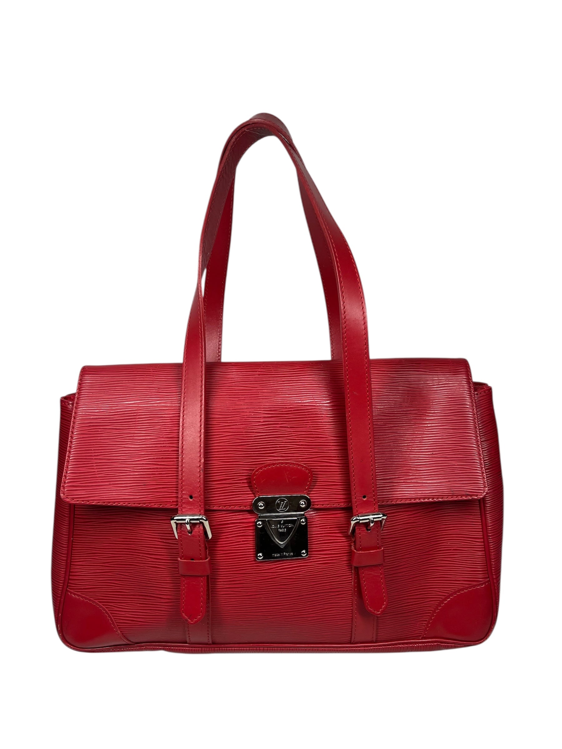 LOUIS VUITTON/Bag/Leather/RED/EPI SEGUR MM view 1