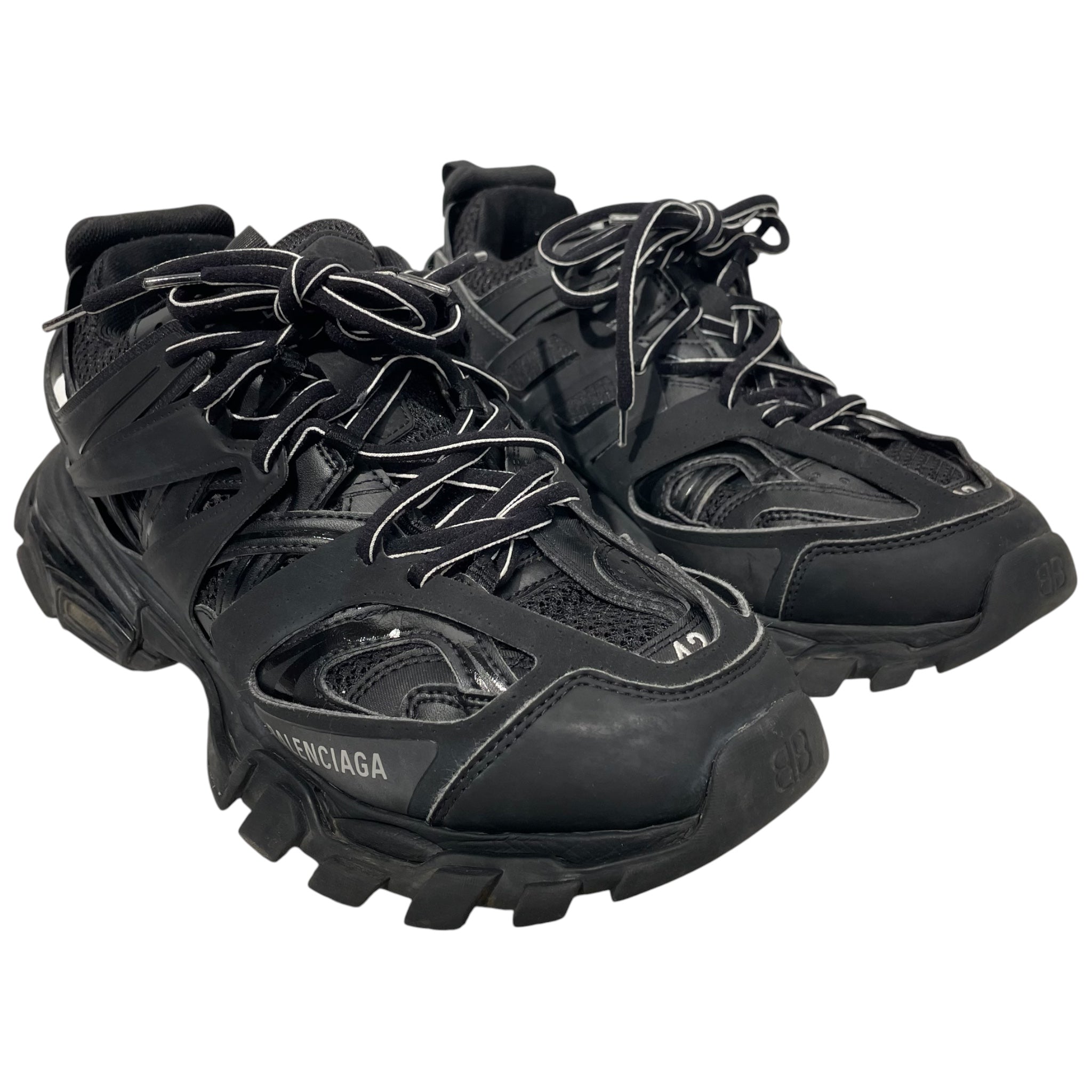 BALENCIAGA/Low-Sneakers/US 9/Nylon/BLK/ view 1