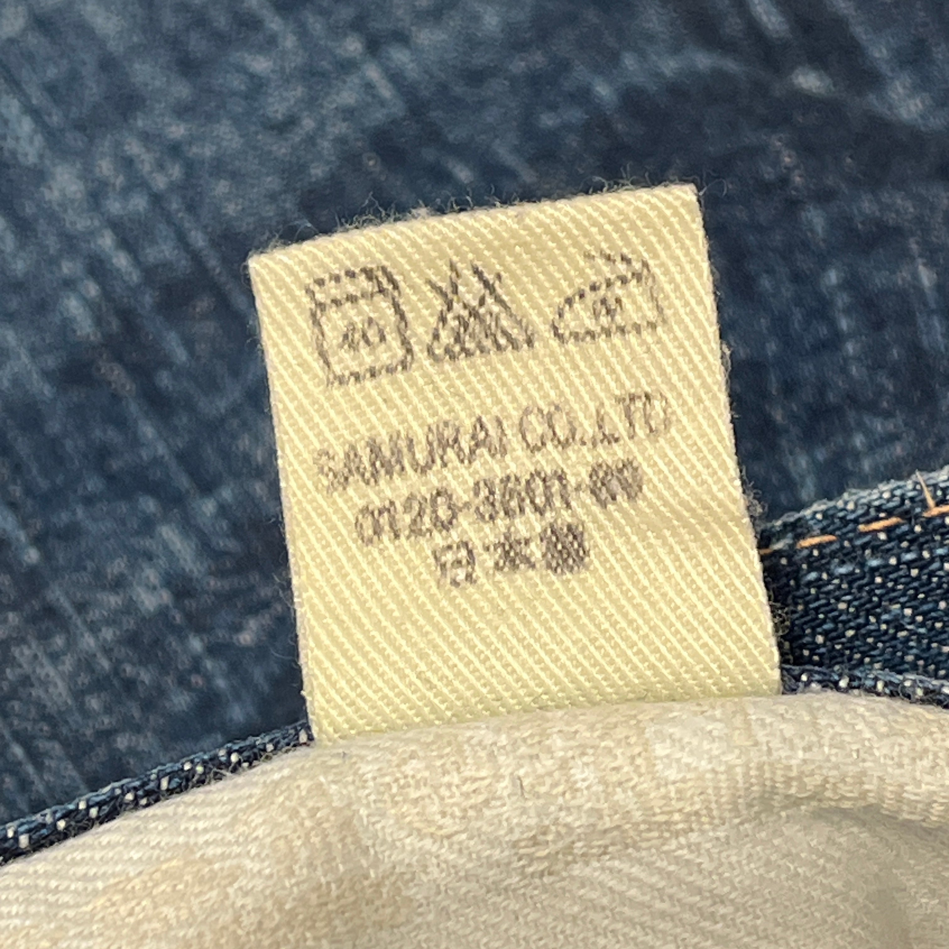SAMURAI JEANS/Straight Pants/31/Denim/IDG/VINTAGE WASH LOT 18 view 4