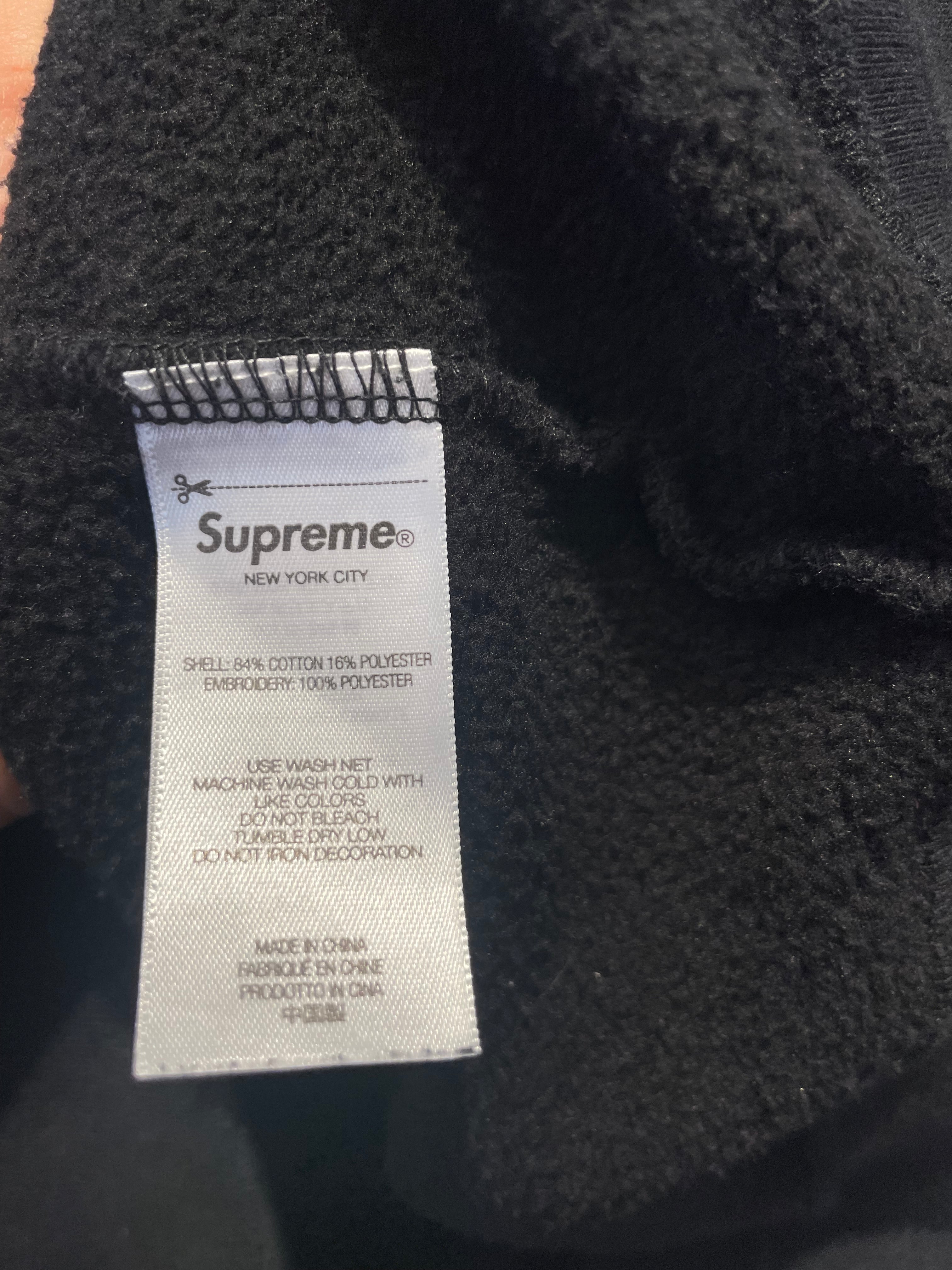 Supreme/Hoodie/XL/Graphic/Cotton/BLK/pitbullls embroidered view 4