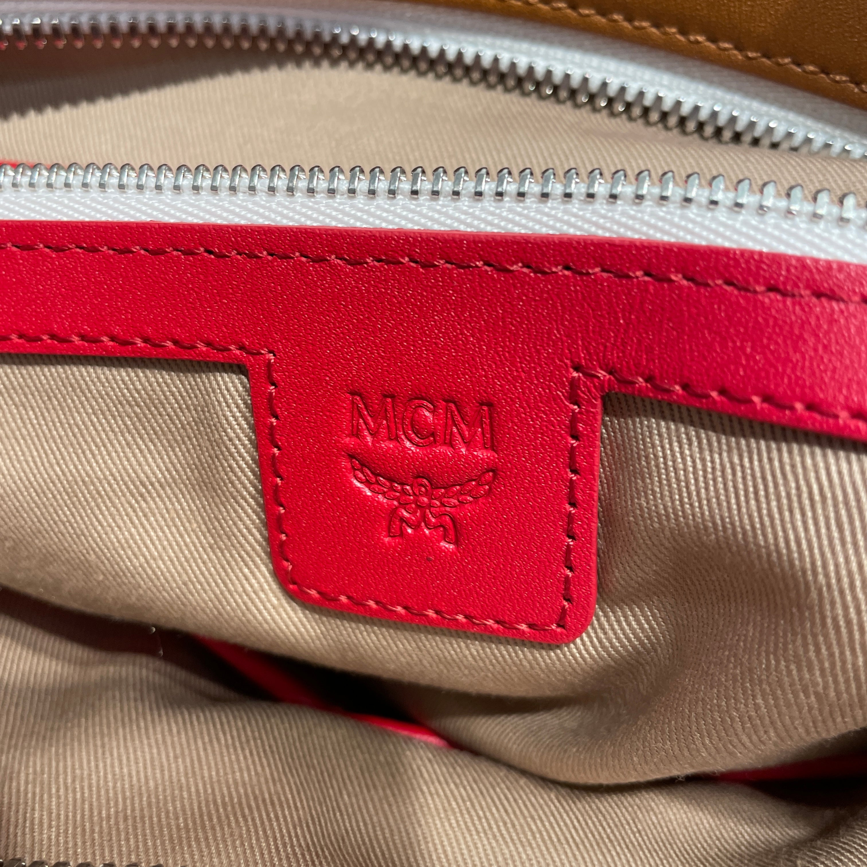 MCM/Tote Bag/Monogram/MLT/9287A Chevron view 4