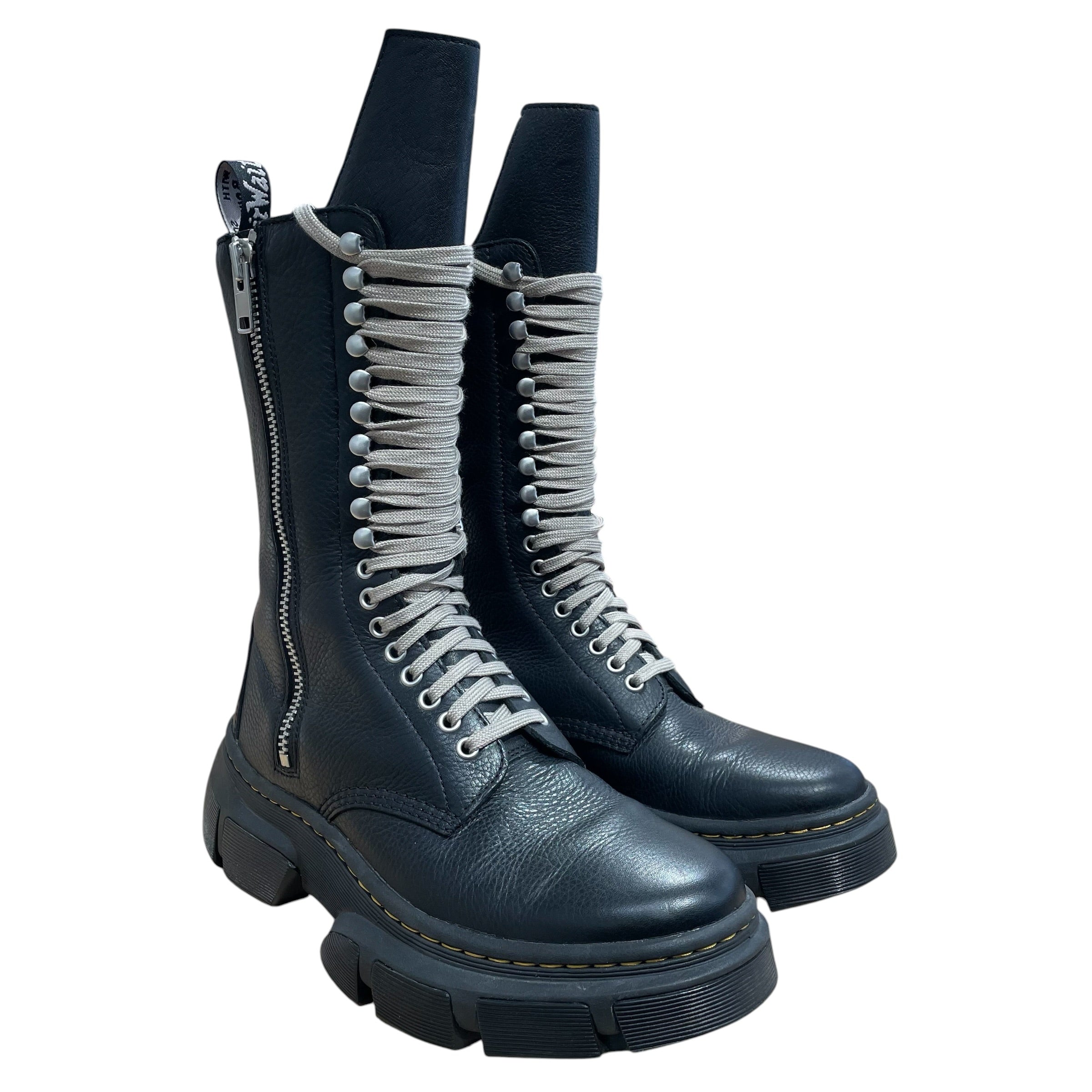 Rick Owens/Dr.Martens/Lace Up Boots/US 11/Leather/BLK/ view 1