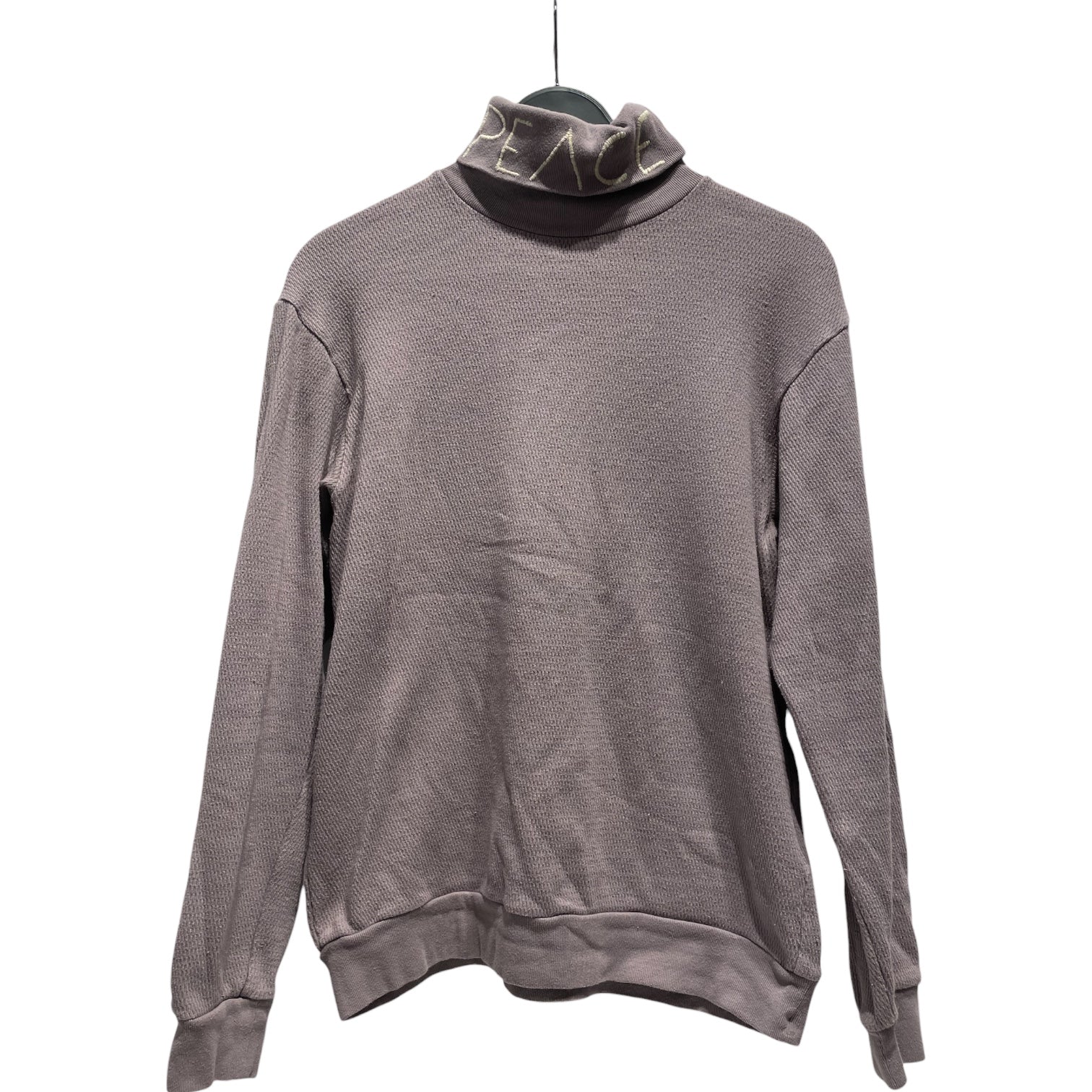 KAPITAL/LS T-Shirt/3/Cotton/PPL/Peace Embroidered Turtle Neck view 1