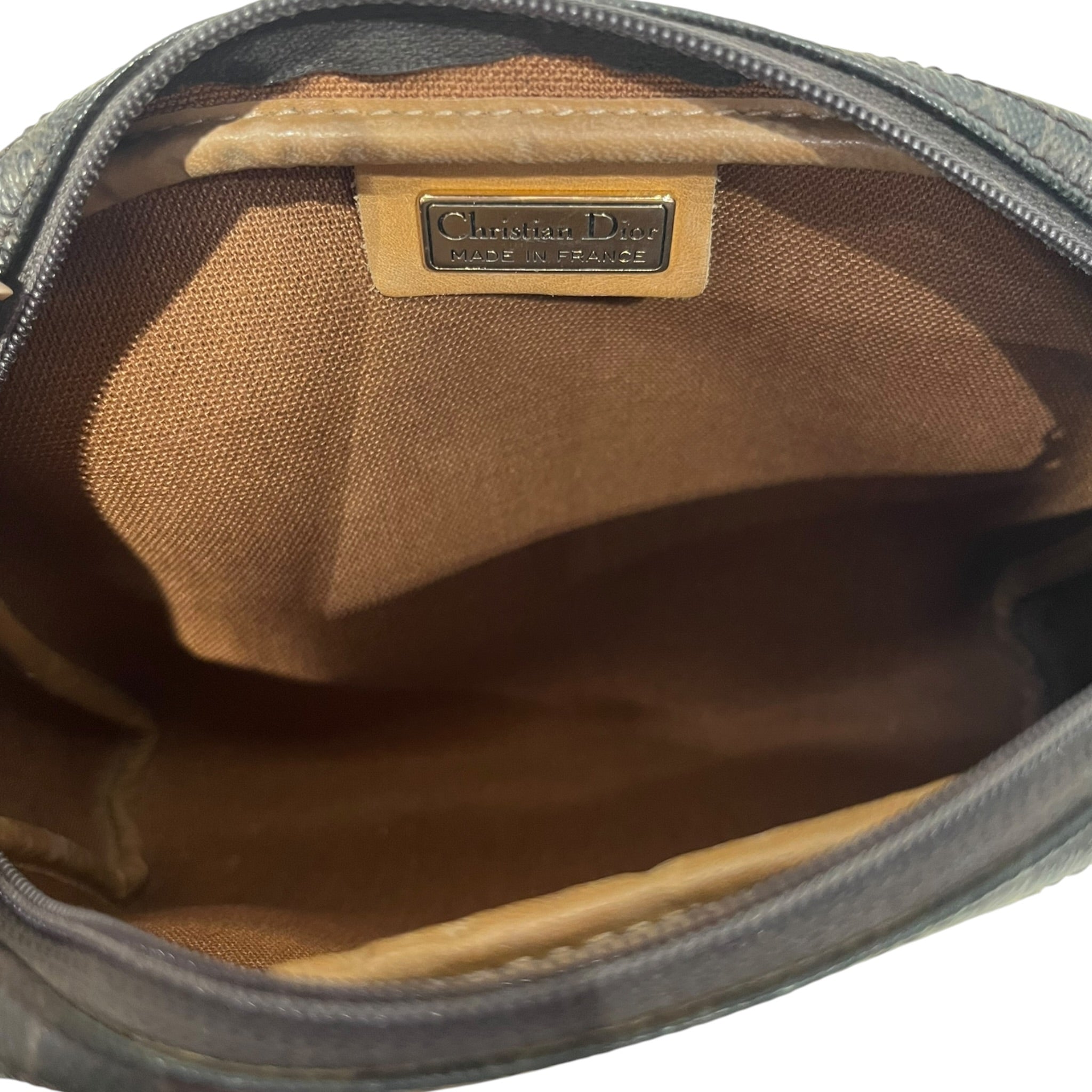 Christian Dior/Cross Body Bag/Monogram/Leather/BRW/gate print view 4