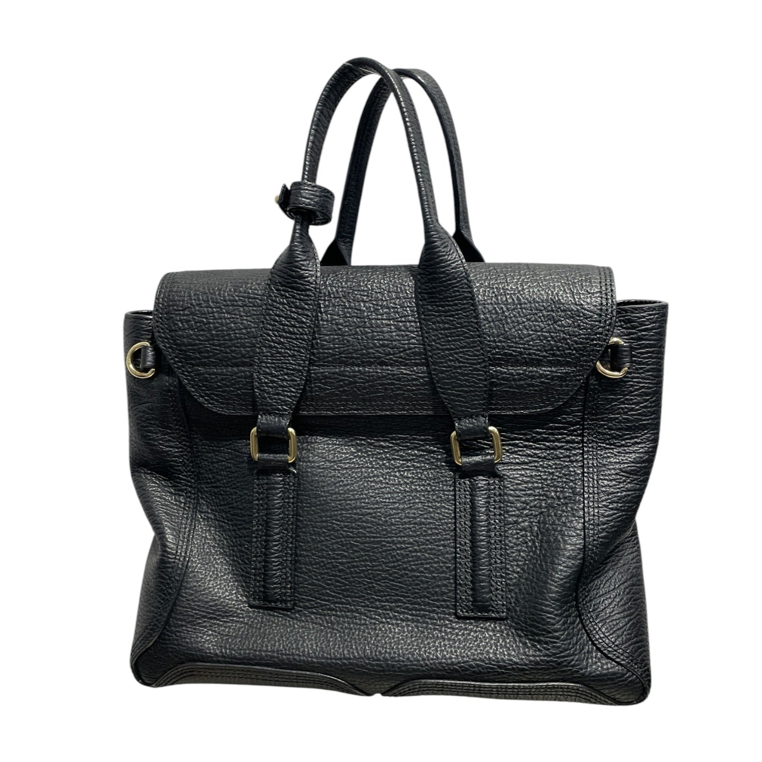 3.1 phillip lim/Hand Bag/Leather/BLK/Pashli Satchel Textured Bag view 2