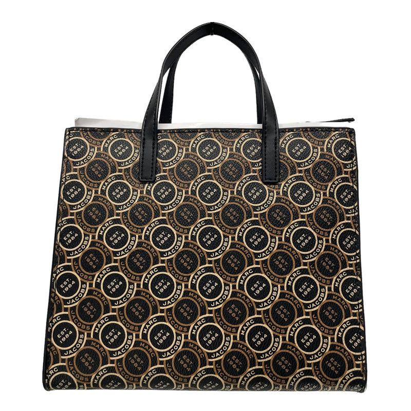 MARC JACOBS/Tote Bag/All Over Print/Leather/CML/MULTI LOGO MINI TOTE