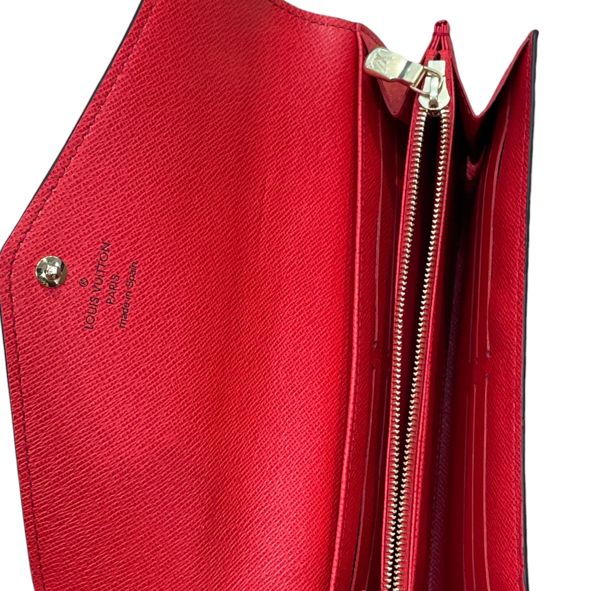 LOUIS VUITTON/Trifold Wallet/All Over Print/Leather/BRW/L's/ view 6