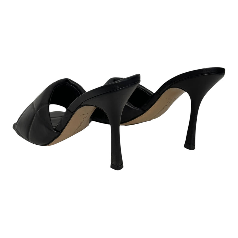 BOTTEGA VENETA/Heels/EU 41/Leather/BLK/QUILTED