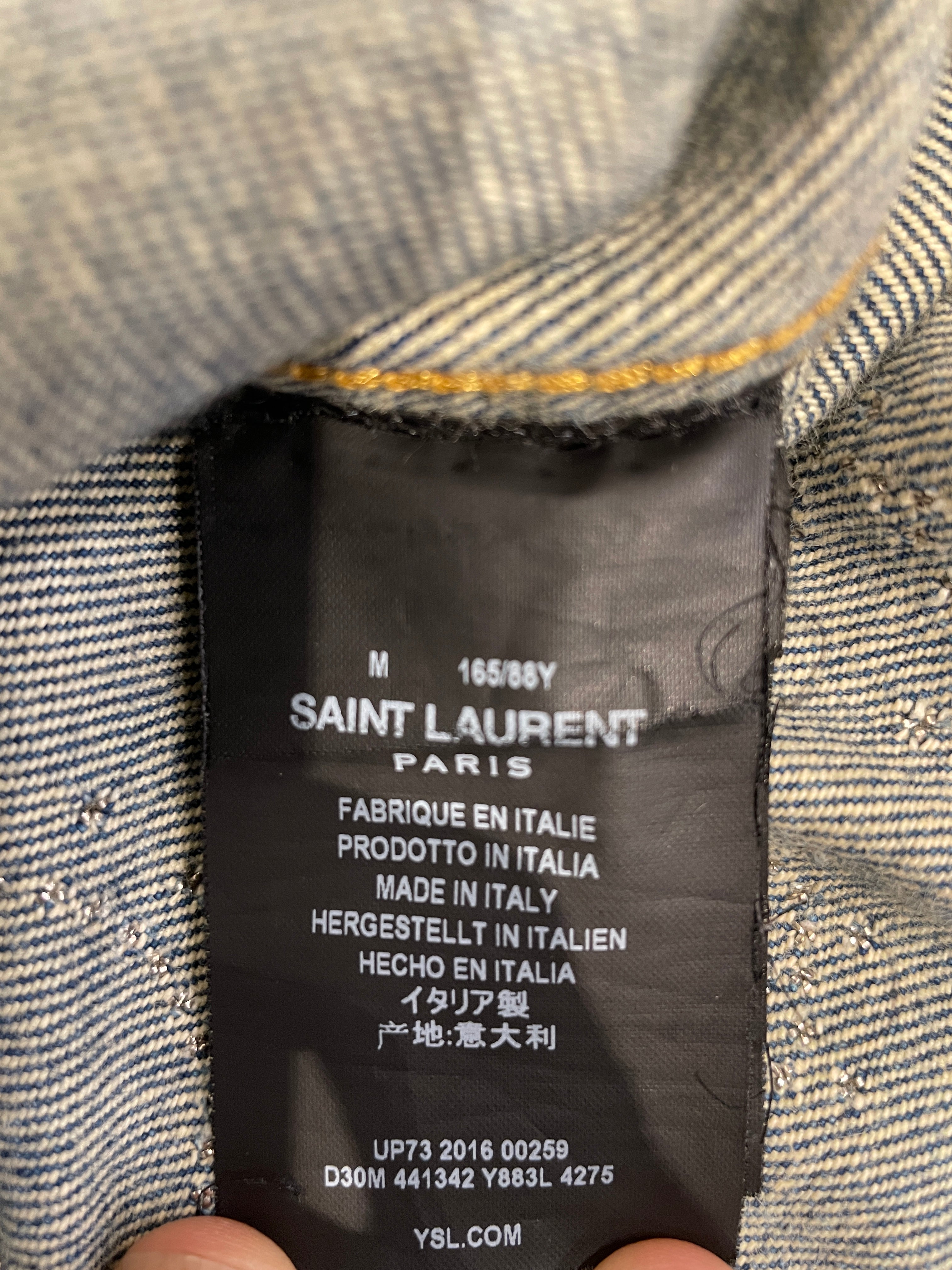 SAINT LAURENT/Denim Jkt/S/IDG/ view 4