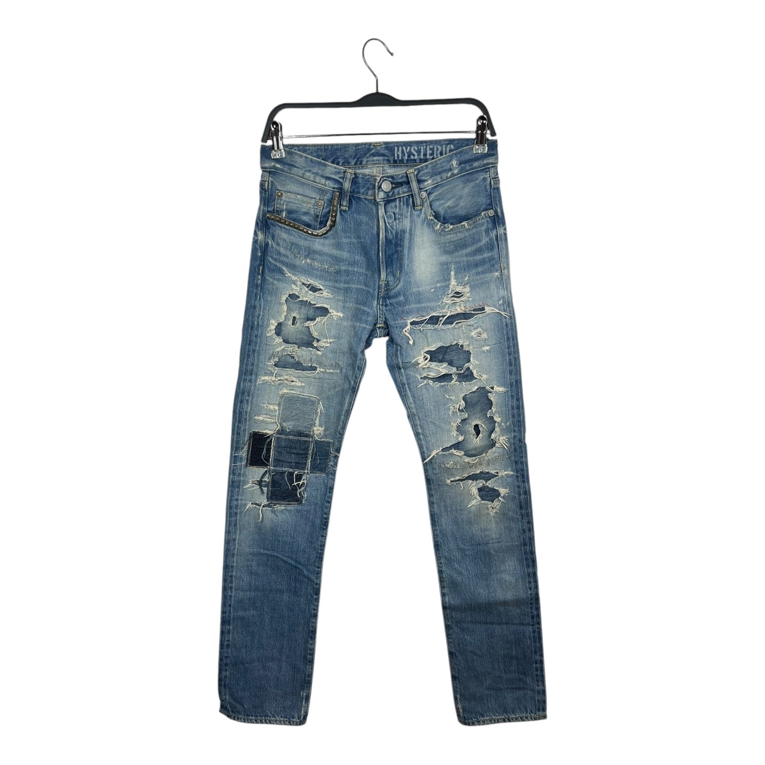 HYSTERIC GLAMOUR/Skinny Pants/28/Denim/BLU/SCAB DENIM view 1