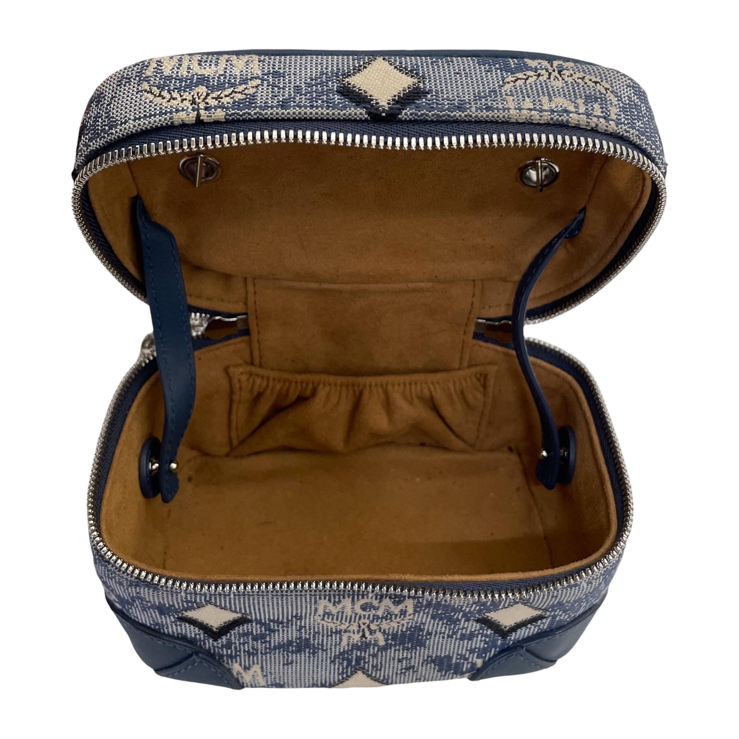 MCM/Cross Body Bag/Monogram/BLU/MINI ROCKSTAR VANITY view 4