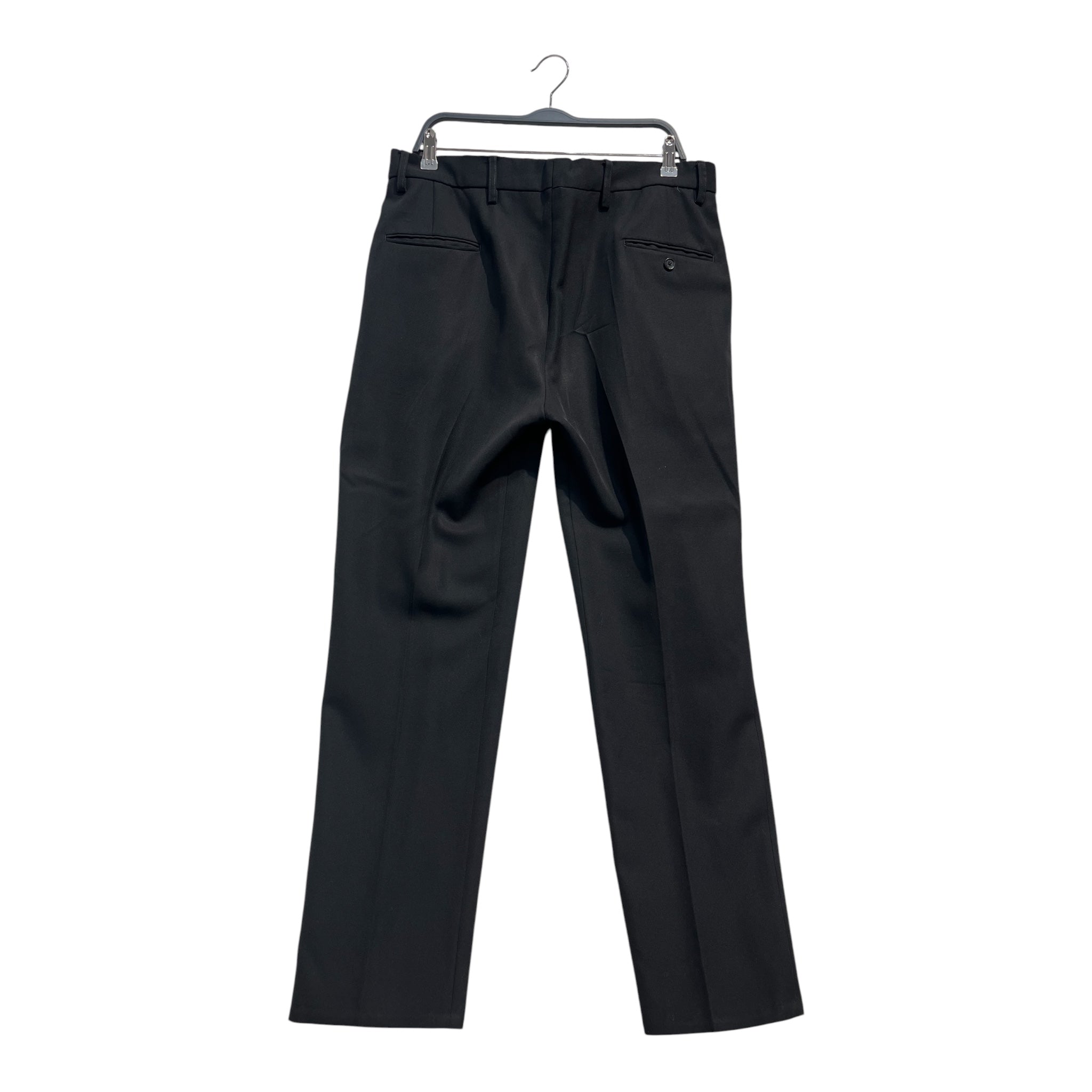 LEMAIRE/Pants/34/Cotton/BLK/tapered leg view 2
