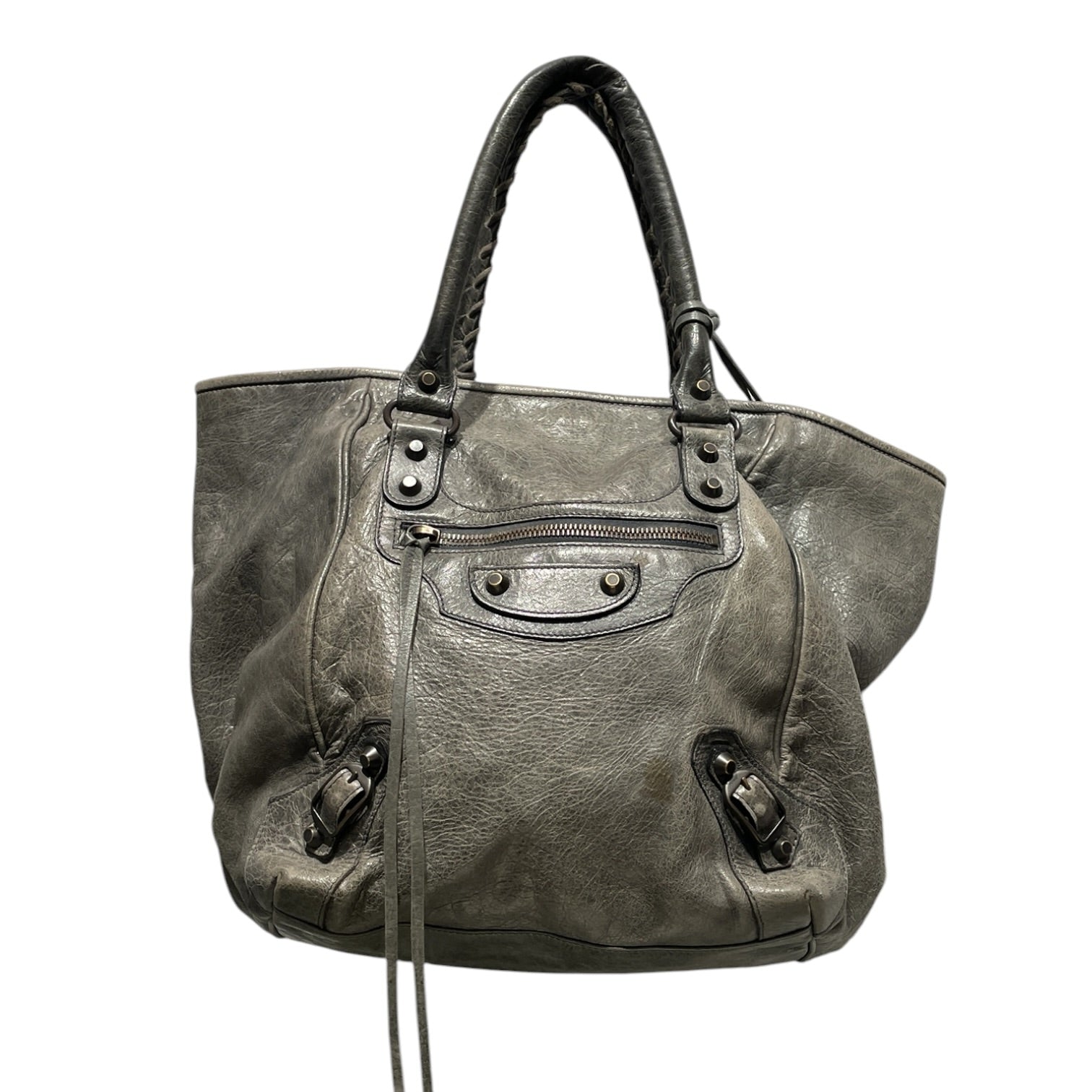 BALENCIAGA/Bag/Leather/GRN/BOY CITY BAG view 1