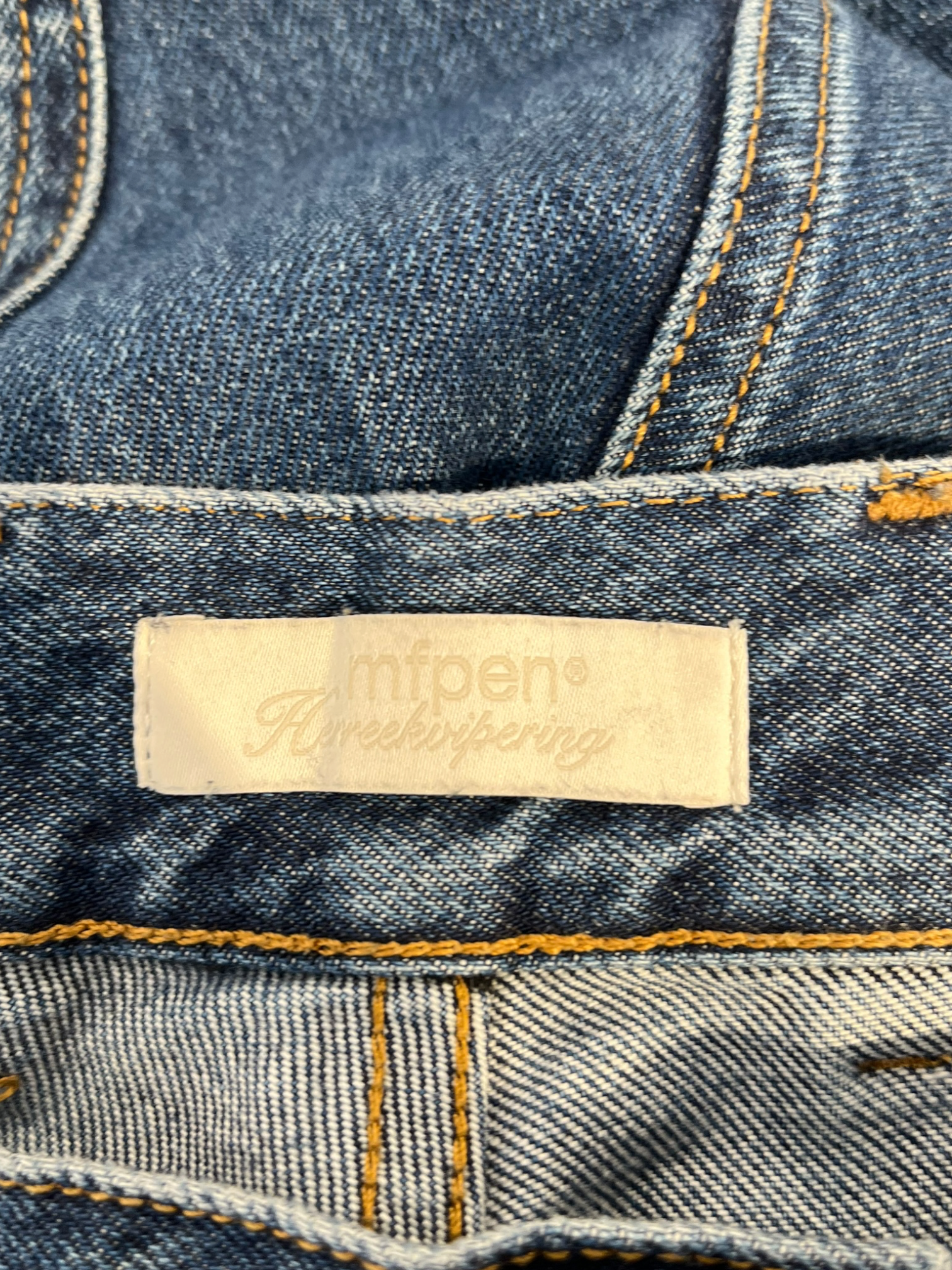 mfpen/Pants/M/Denim/BLU/plaid patch view 3
