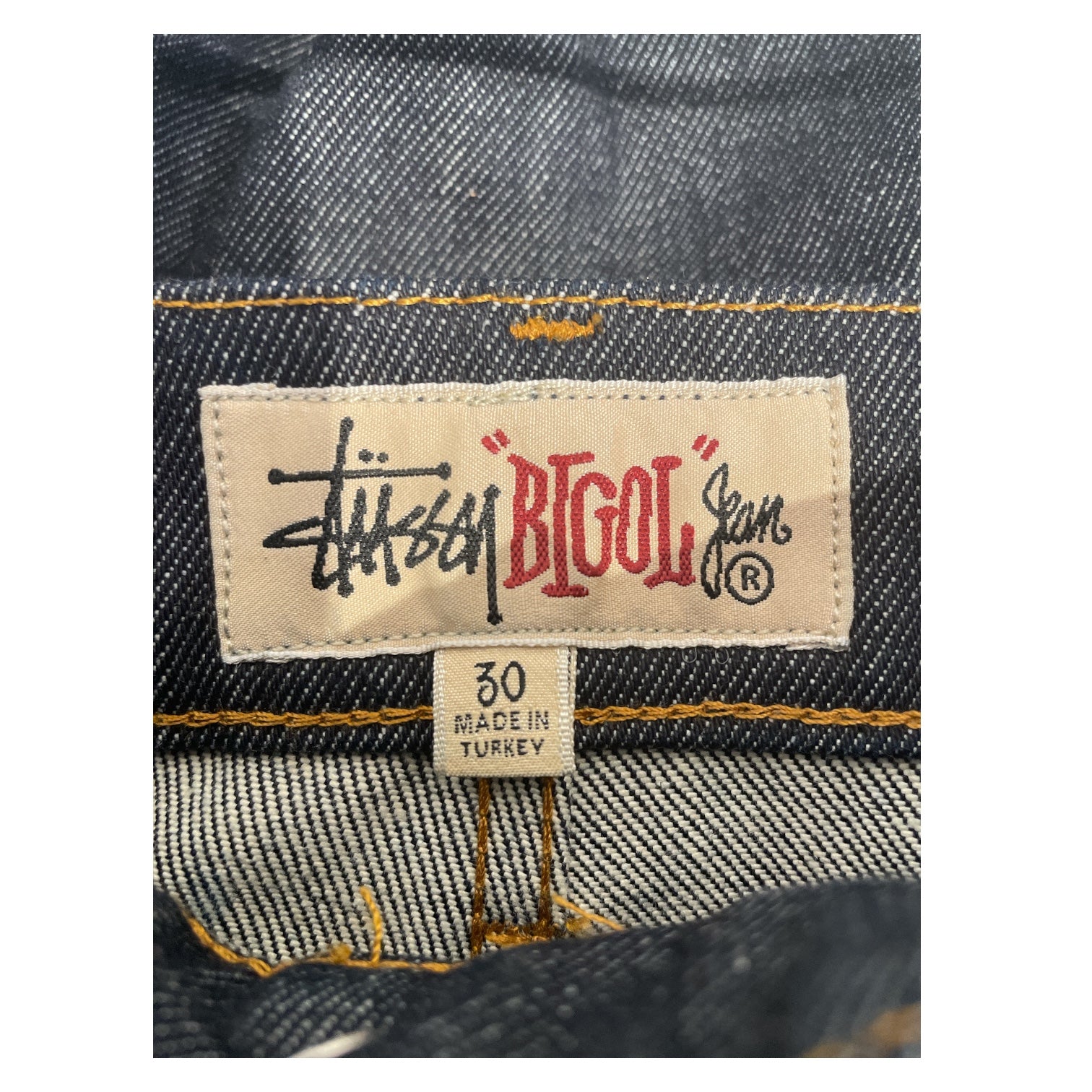 STUSSY/Shorts/30/Denim/NVY/Button Fly/BIGOL view 3