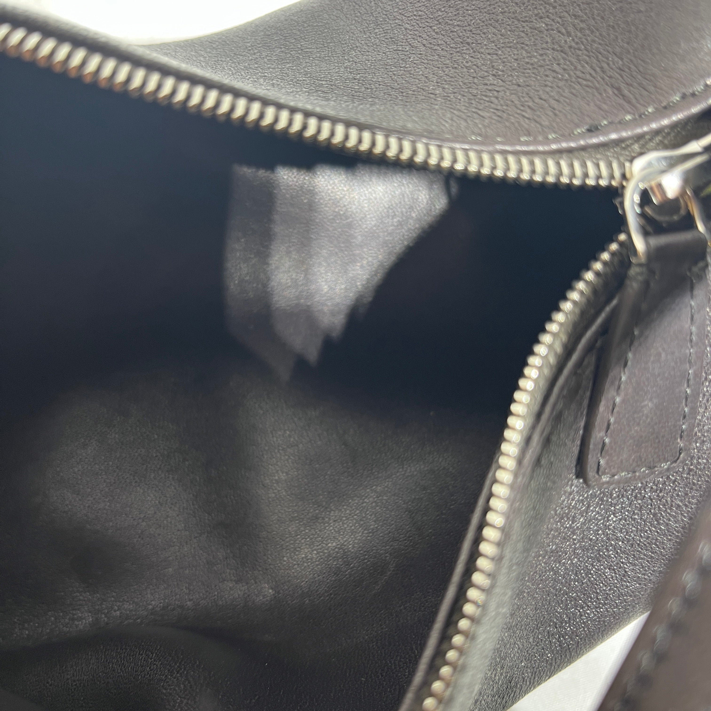 THE ROW/Pouch/Leather/BRW/round 90s tote view 6