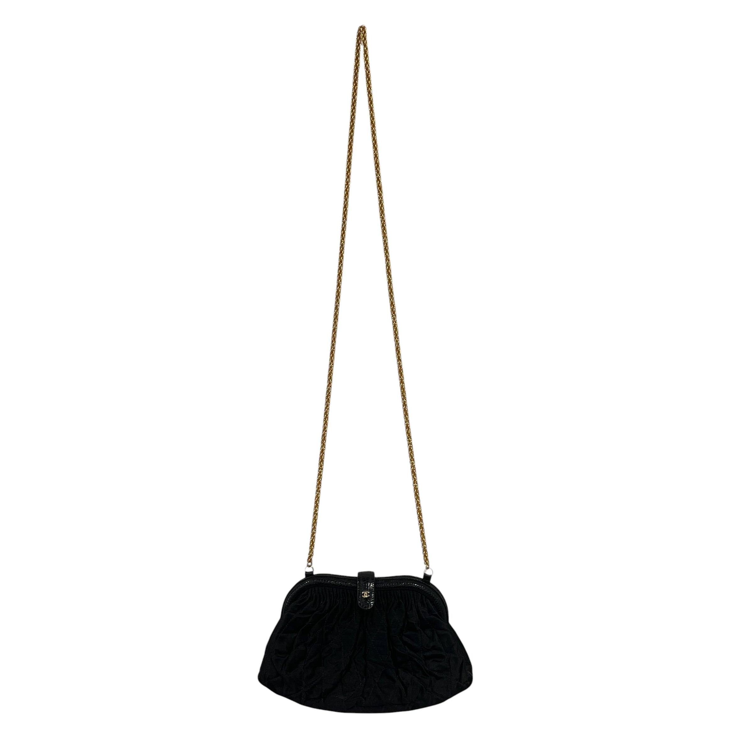 CHANEL/Cross Body Bag/Nylon/BLK/6BRH7WC view 1