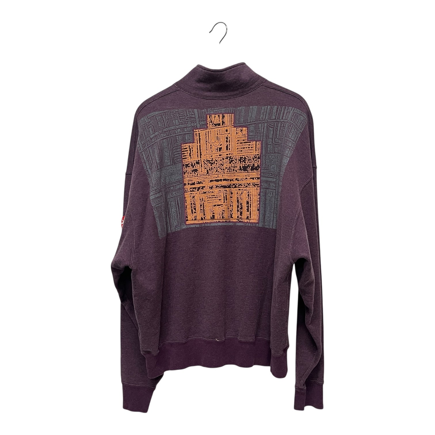 C.E(CAV EMPT)/Sweatshirt/L/All Over Print/Cotton/PPL/Turtle Neck/BACK GRAPHIC view 2