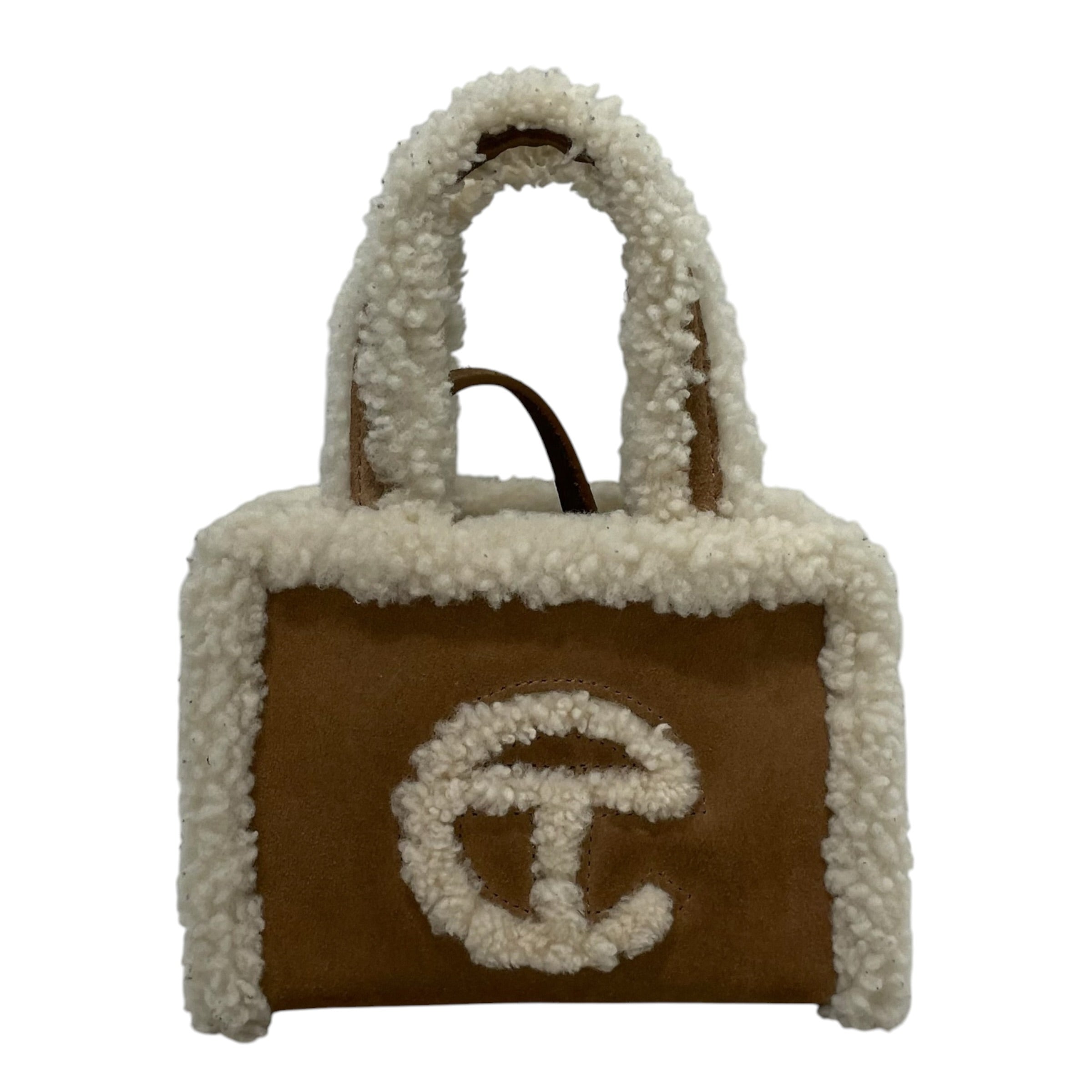 UGG australia/Telfar/Hand Bag/Suede/CML/reverse shopper bag view 1